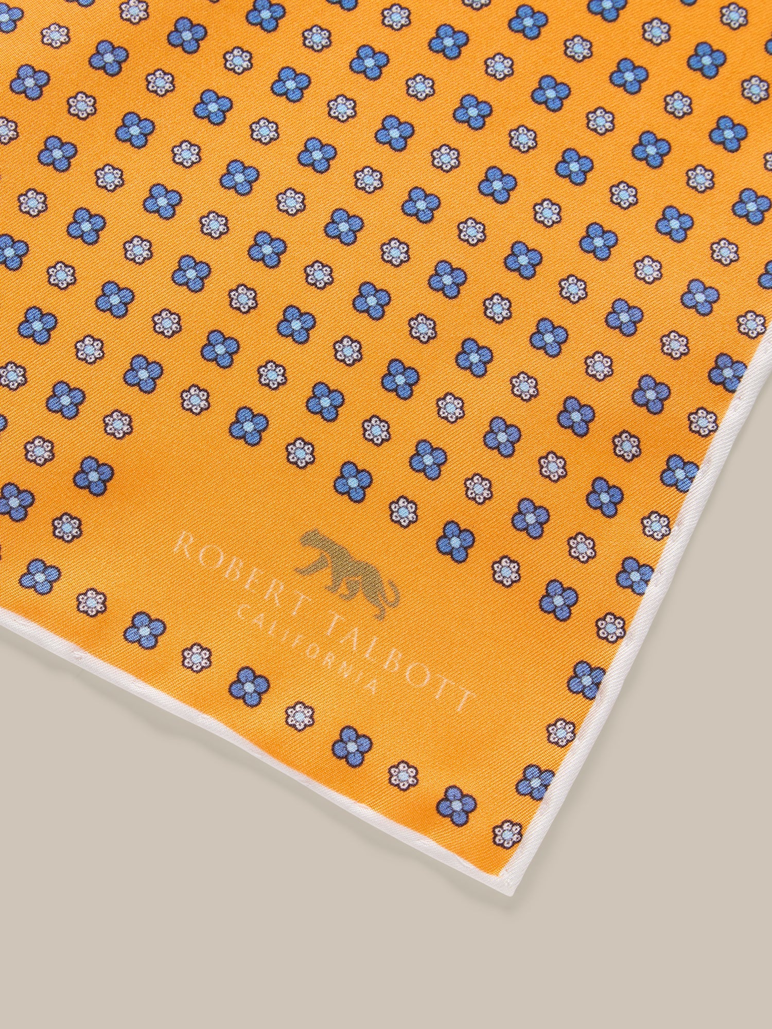 York Silk Pocket Square