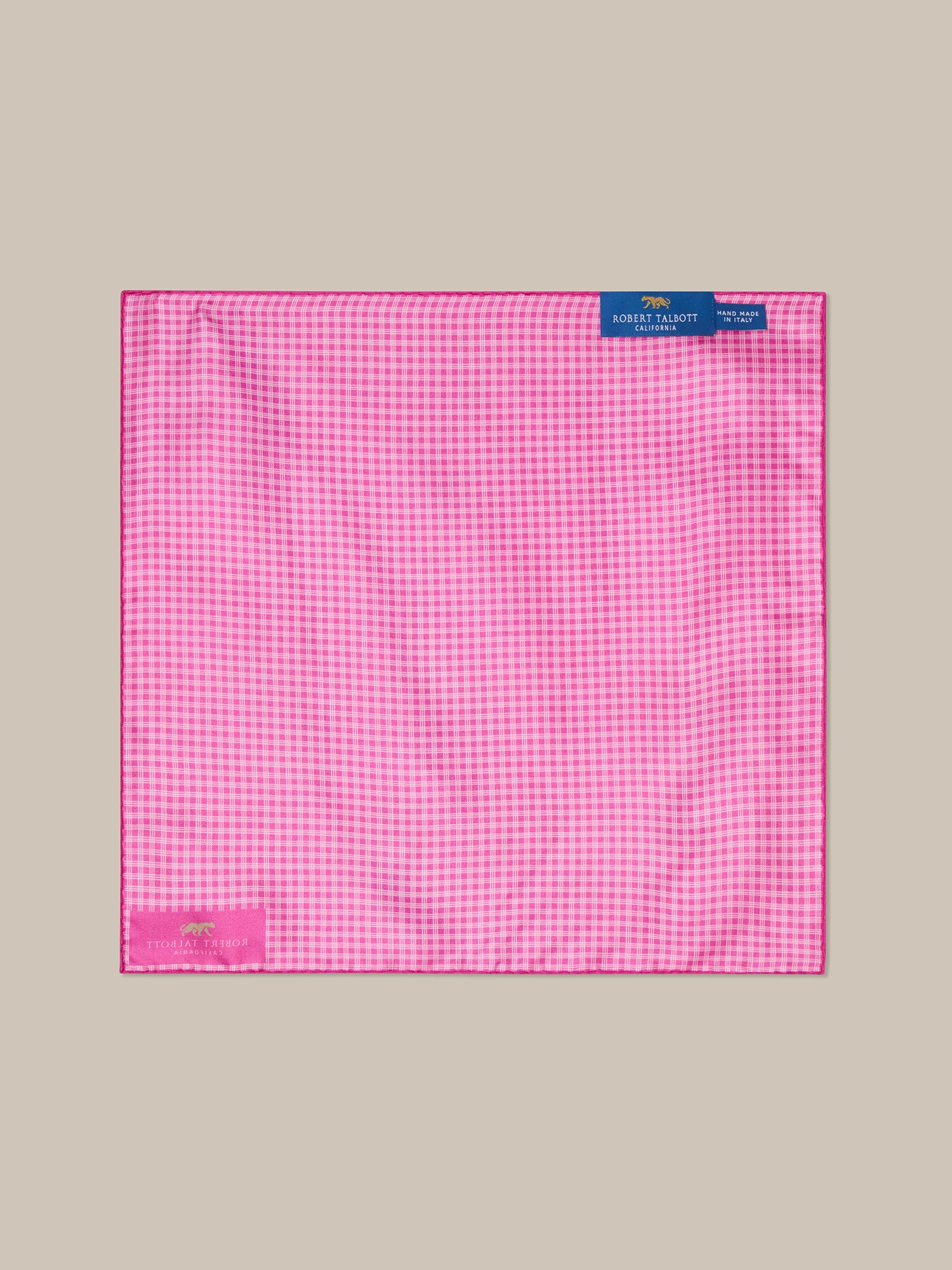 York Silk Pocket Square