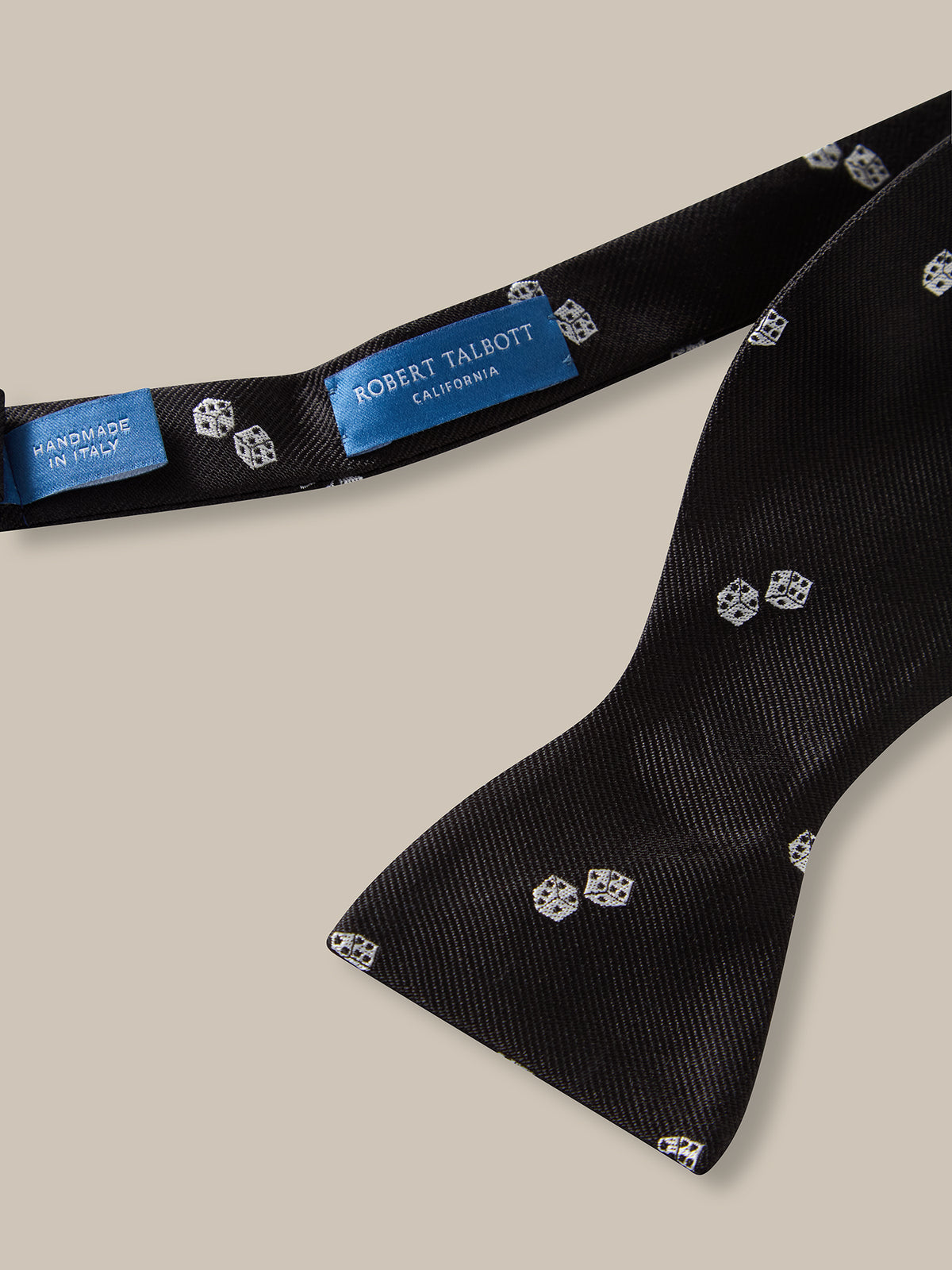 Bond Dice Self-tie Bow Tie