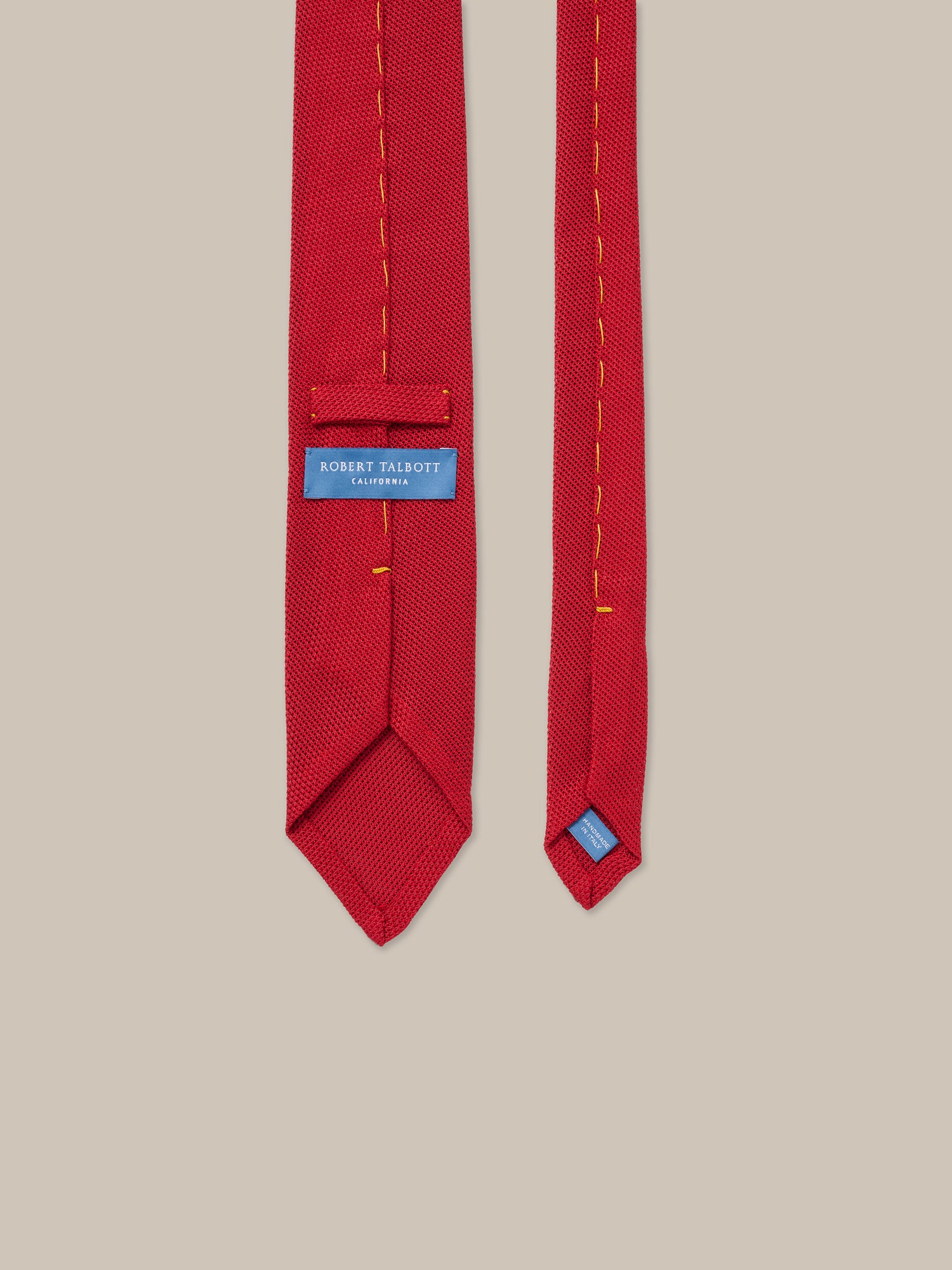 Duvall Solid Grenadine Silk Necktie