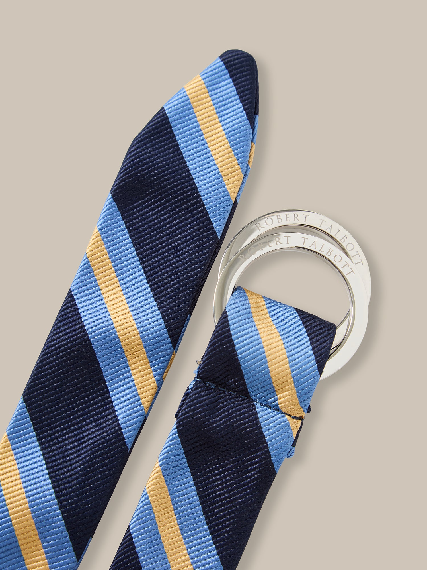 Buckley Signature Repp Ribbon Belt