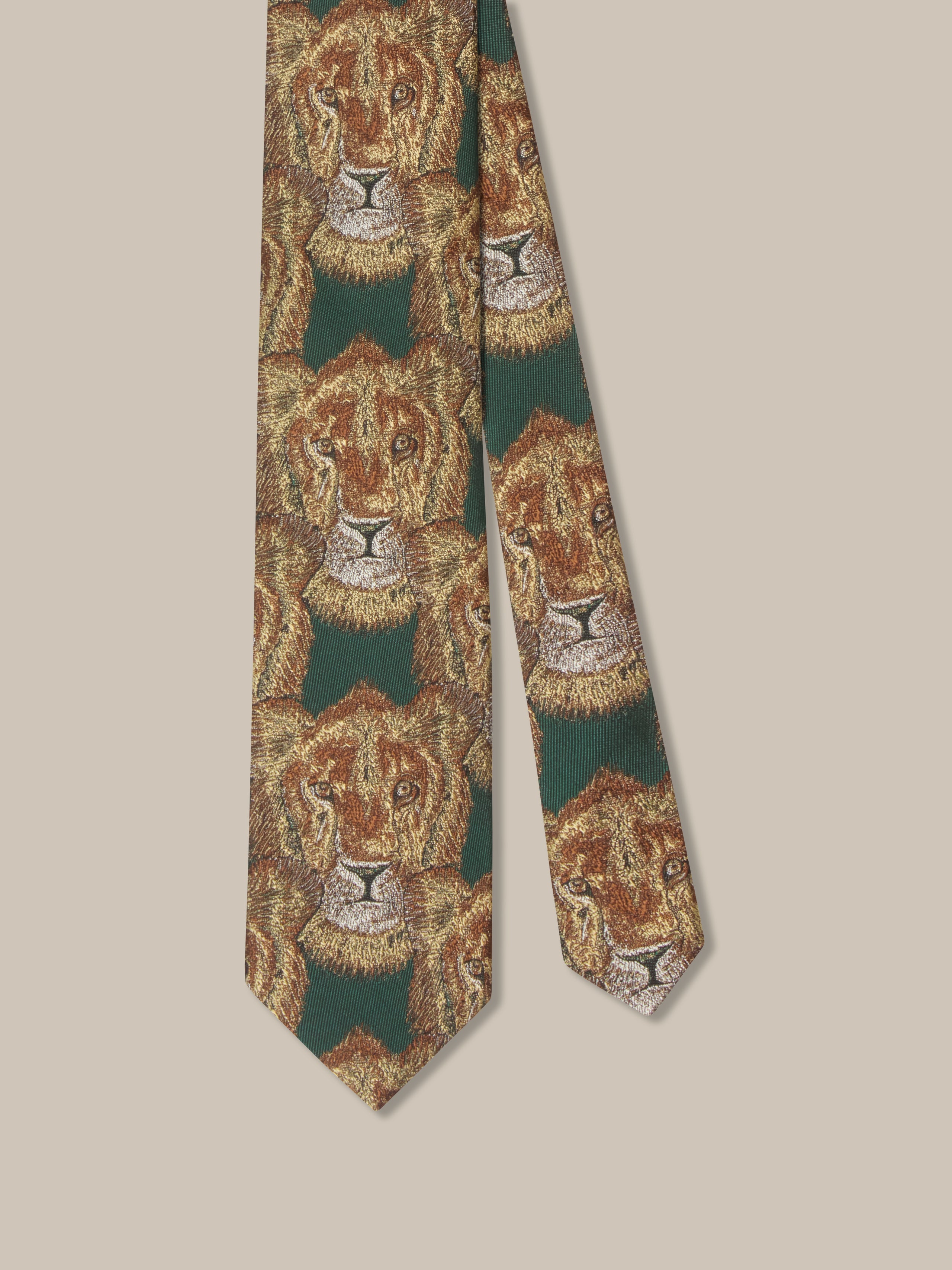Lion Head '96 Heritage Necktie