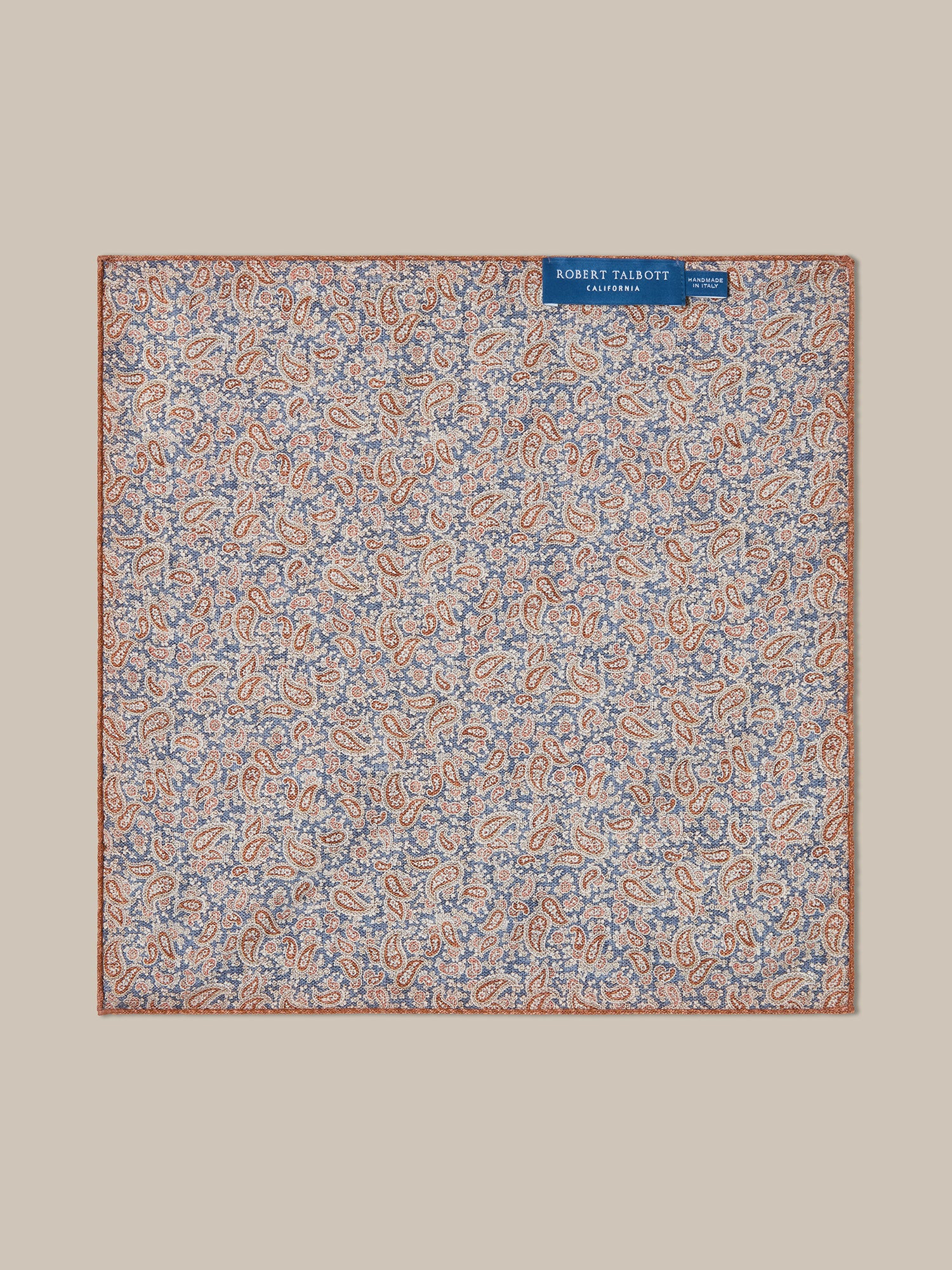 Colton Reversible Neat/Paisley Pocket Square