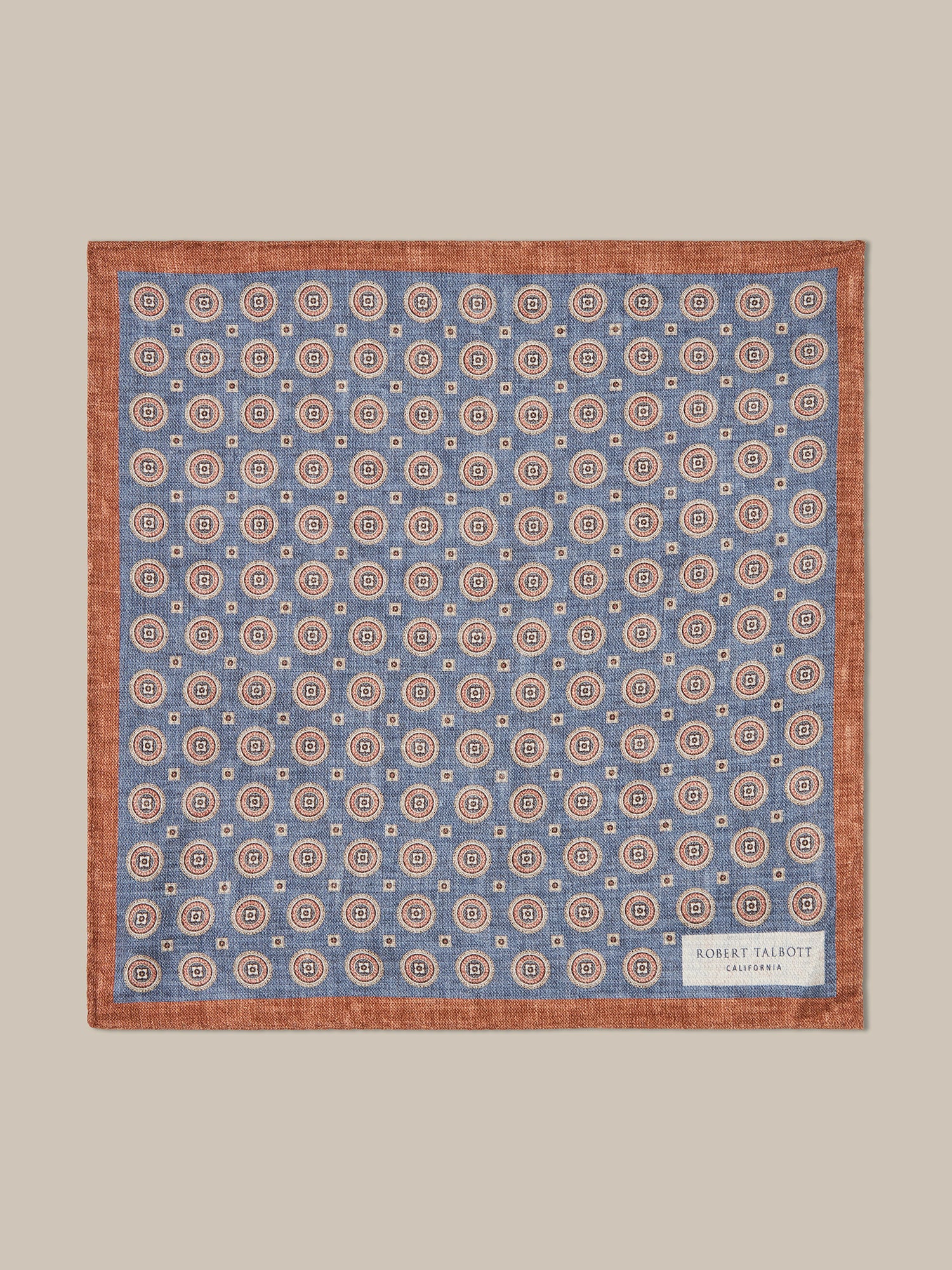 Colton Reversible Neat/Paisley Pocket Square