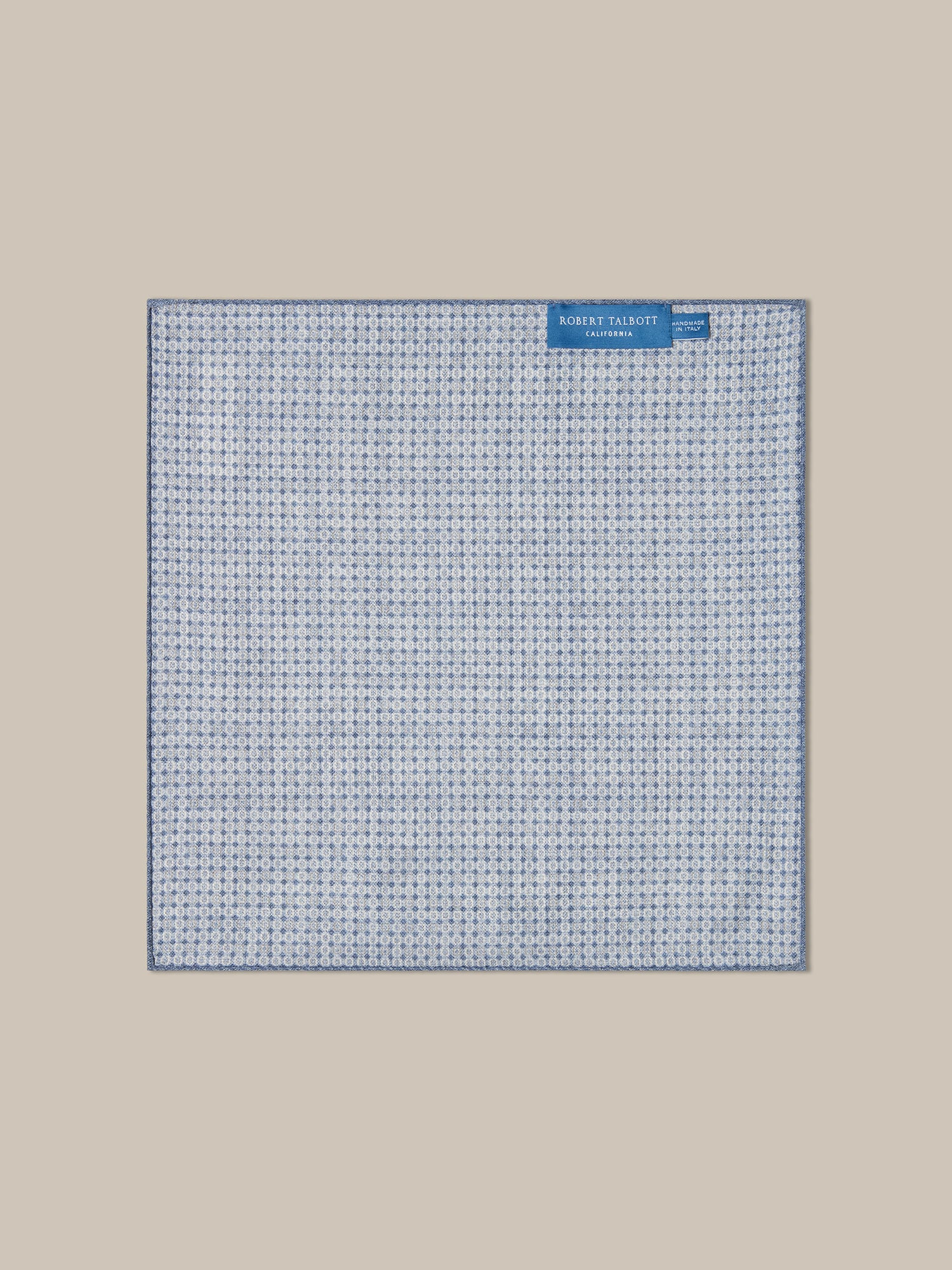 Colton Reversible Neat/Medallion Pocket Square