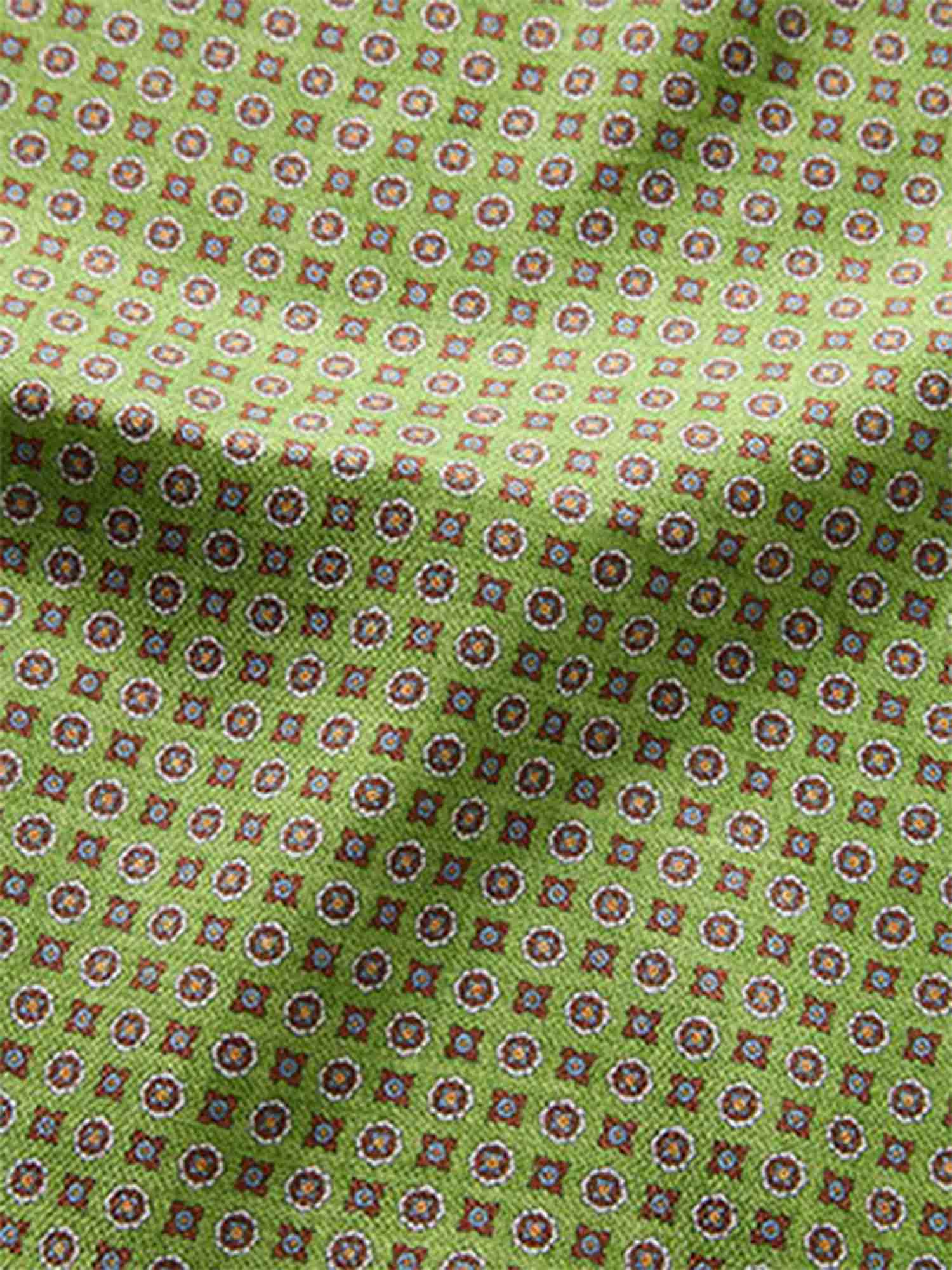 Colton Reversible Neat/Medallion Pocket Square