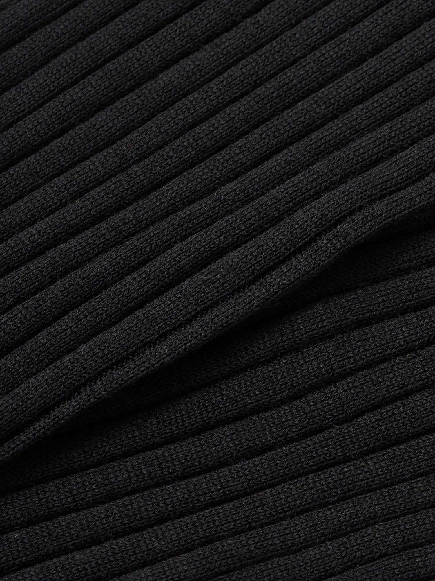 Henry Wool Blend Ribbed Calf Length Sock