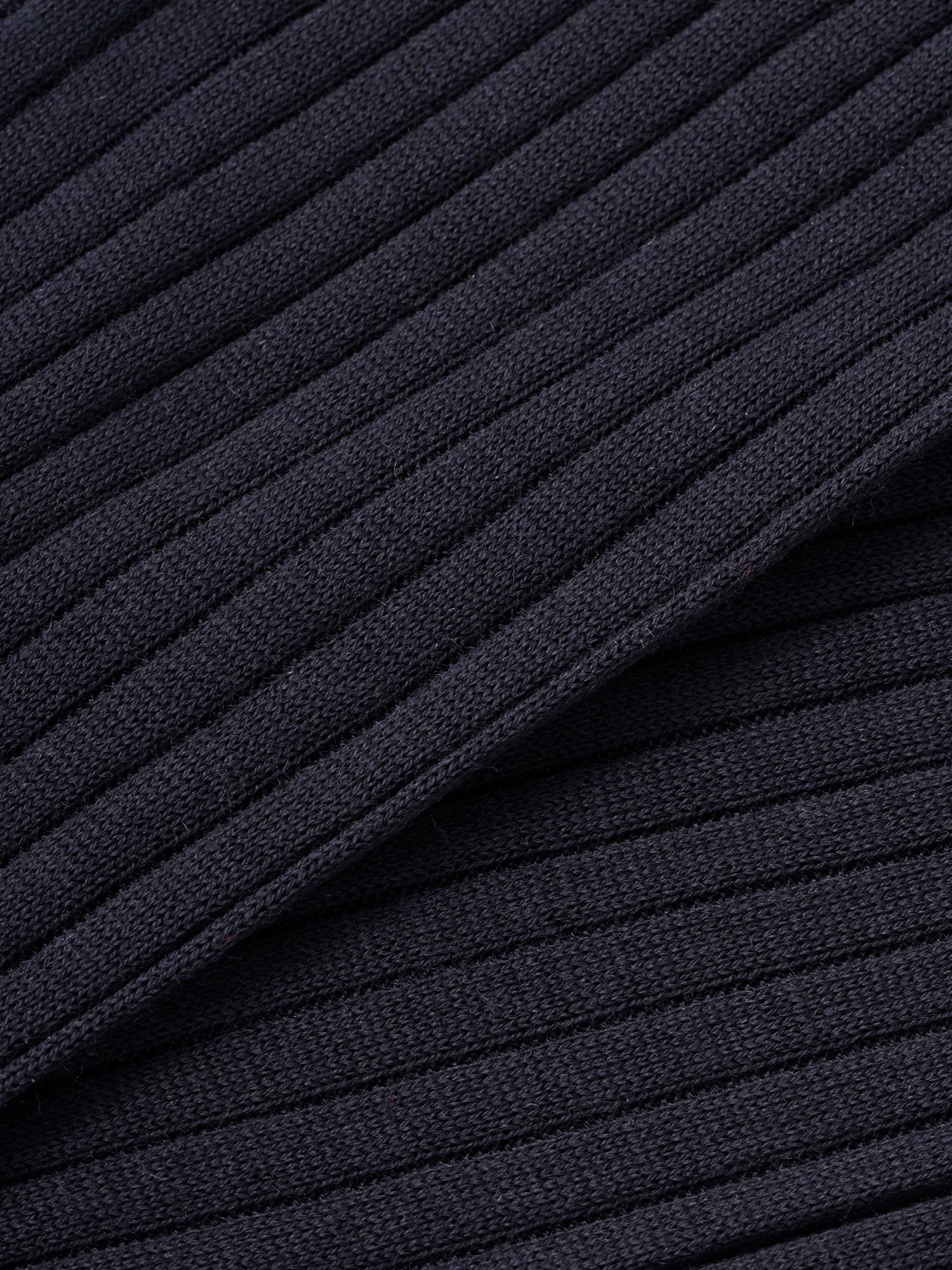 Henry Wool Blend Ribbed Calf Length Sock