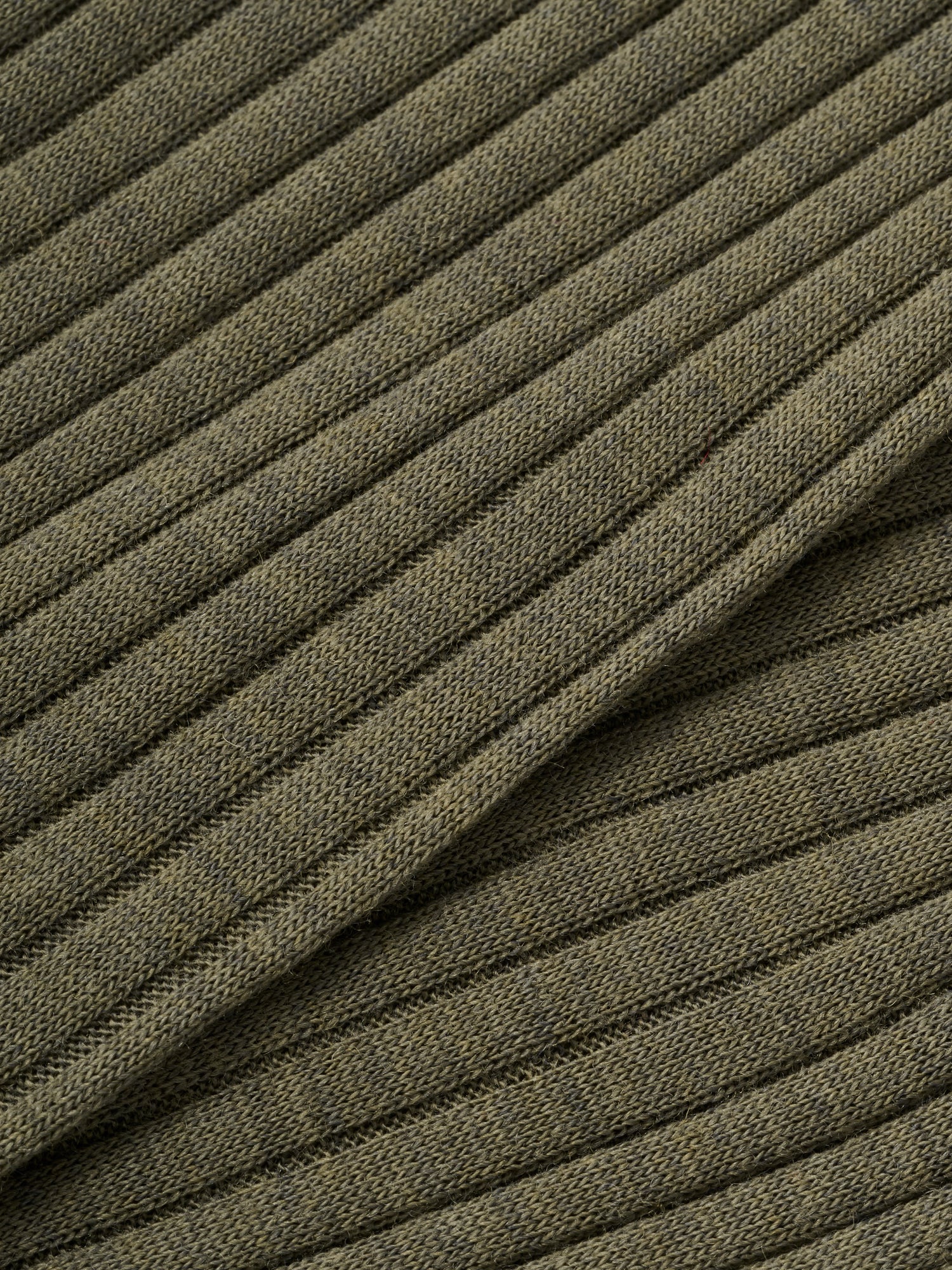 Henry Wool Blend Ribbed Calf Length Sock