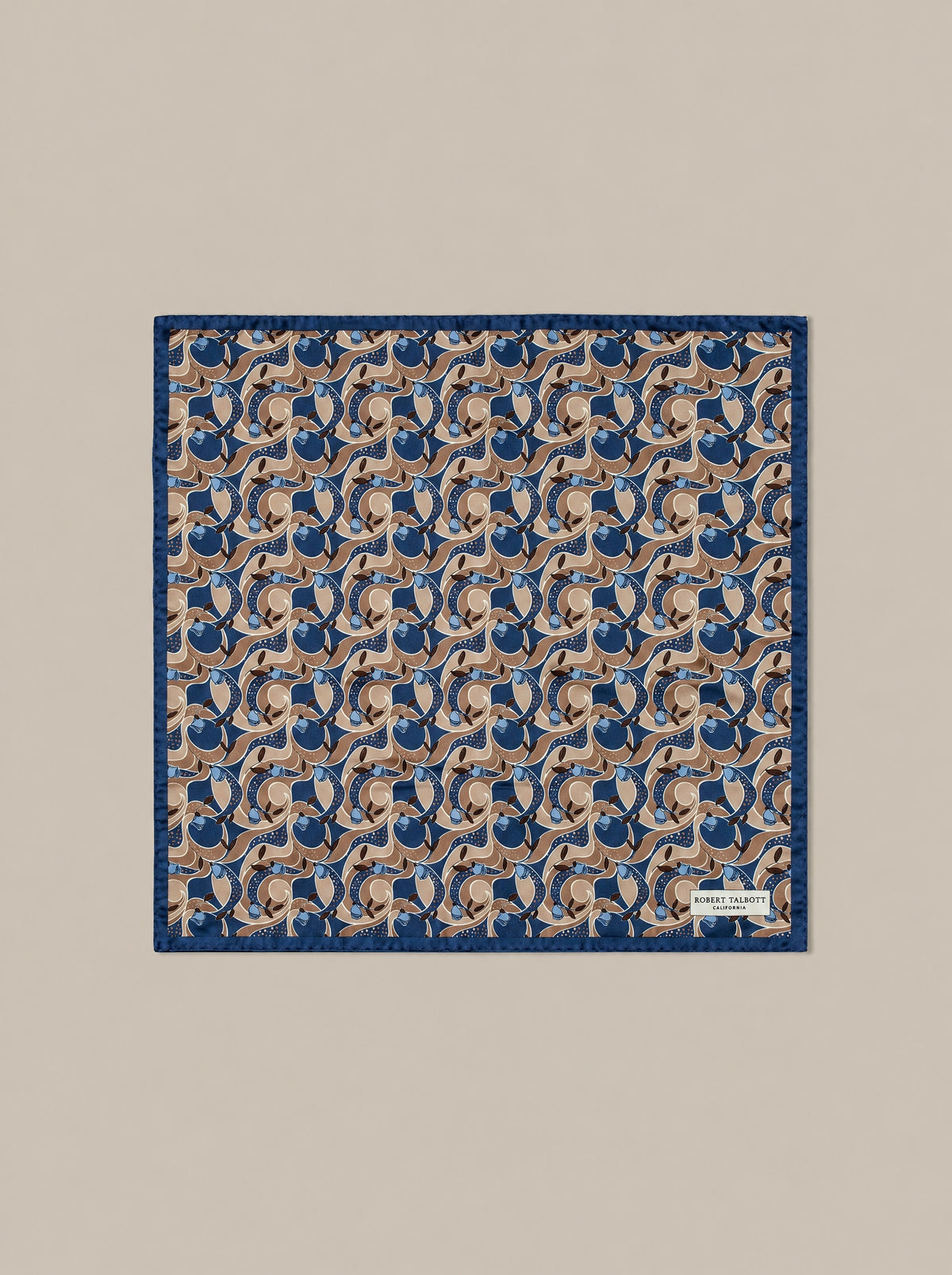 Hadley Geo Check Neckerchief
