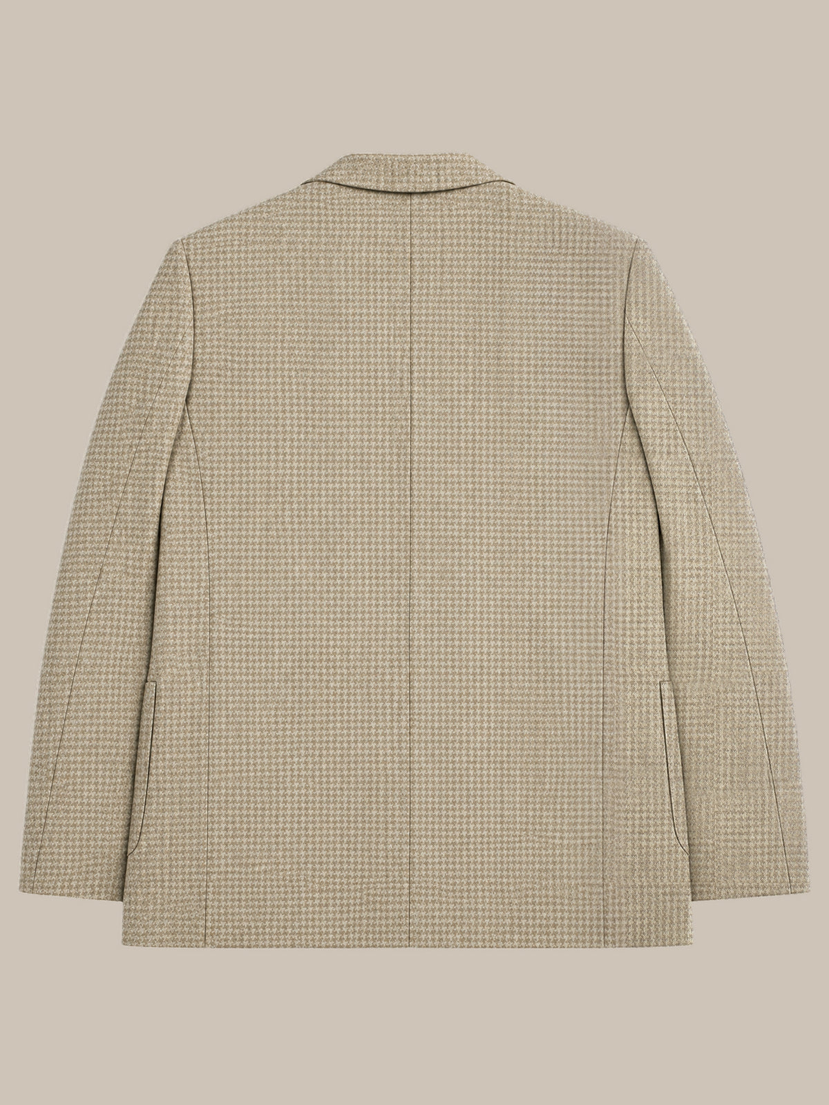 Wright Houndstooth Flannel Knit Blazer