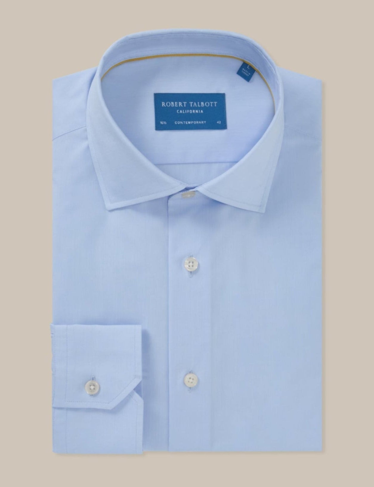 Reynolds Light Weight Poplin Shirt in Contemporary Fit