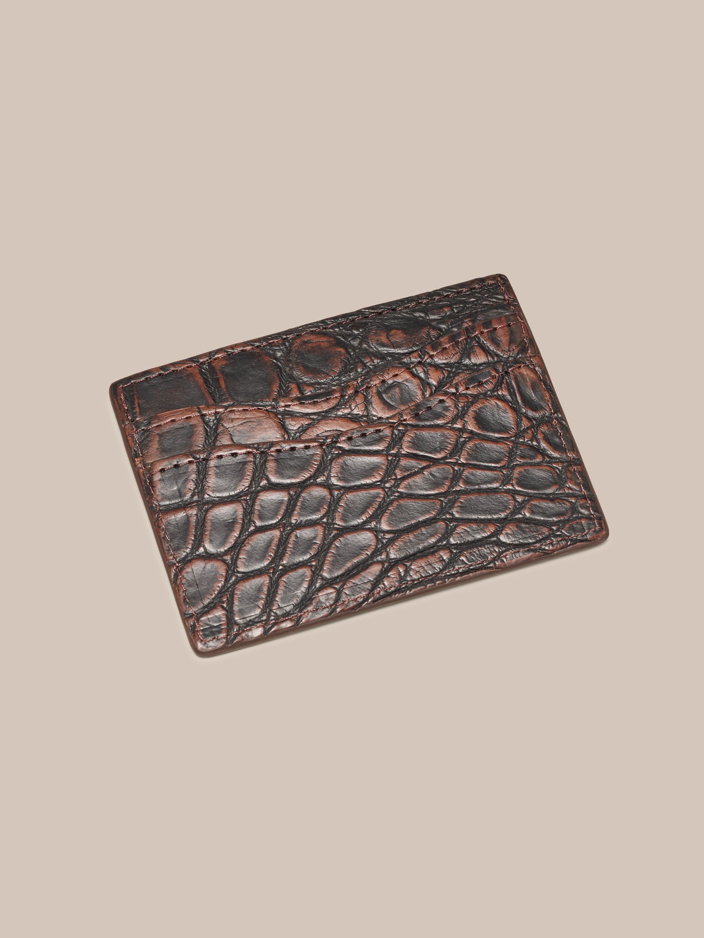 Lucas Alligator Card Case