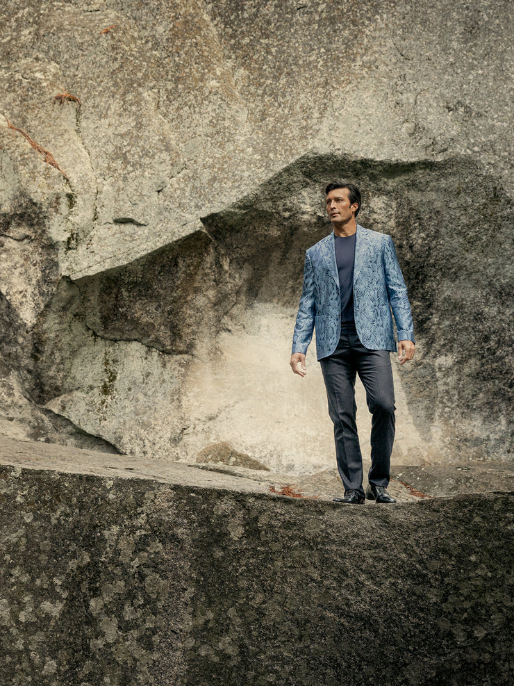 Wright Floral Jacquard Blazer