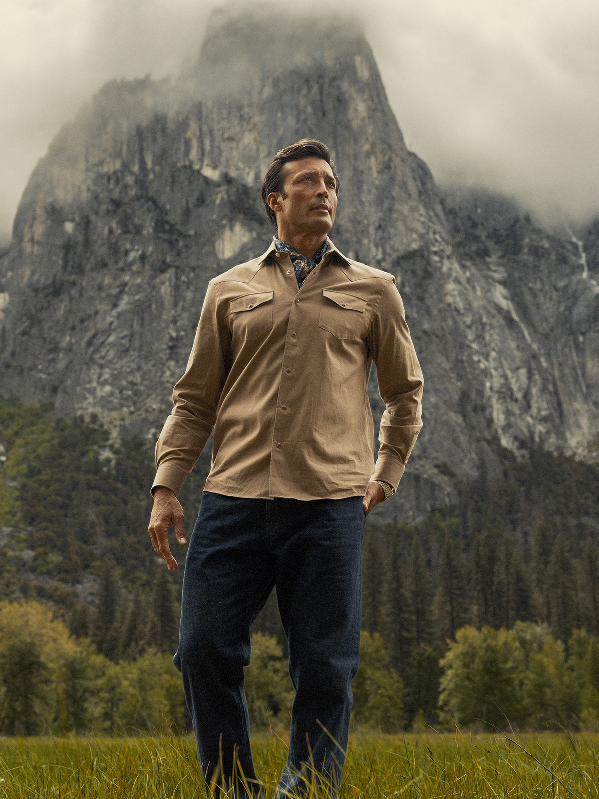 McQueen Cashmere Blend Western Shirt image