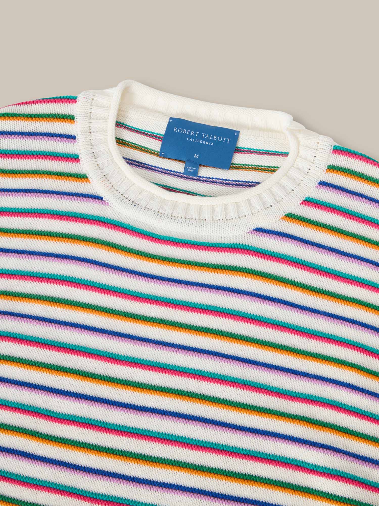 Hilton Multi Stripe Rollneck Sweater image