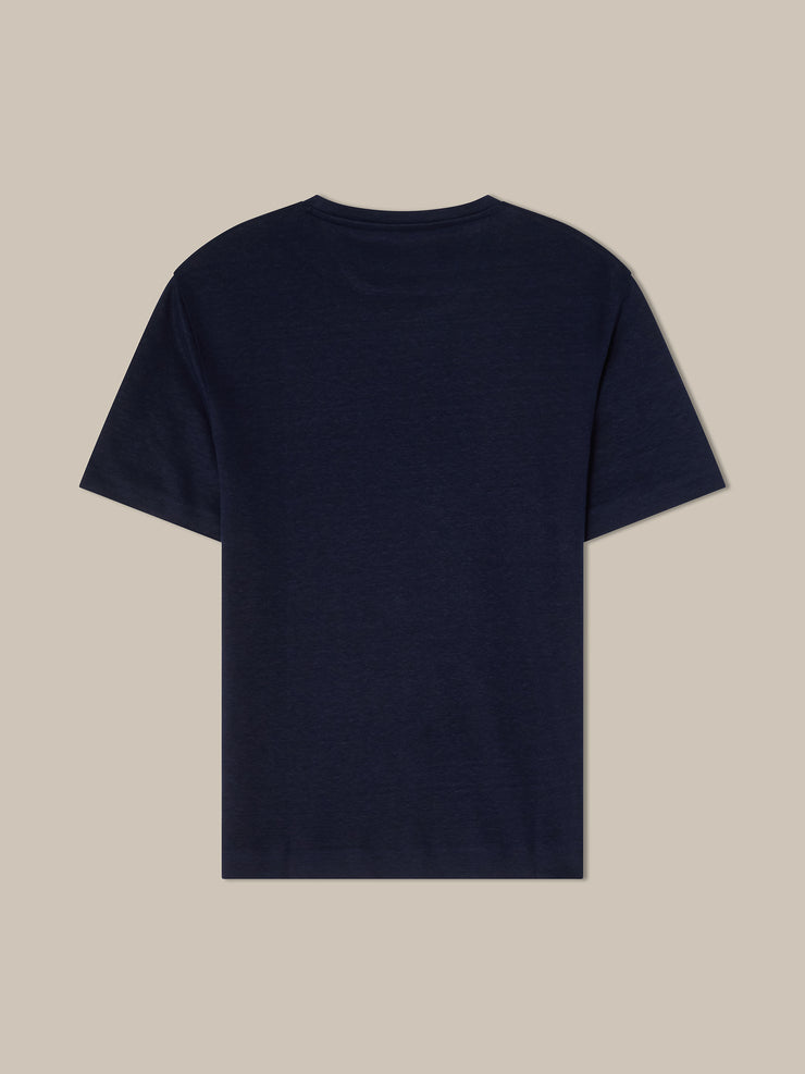 Davis Pique Linen Tee