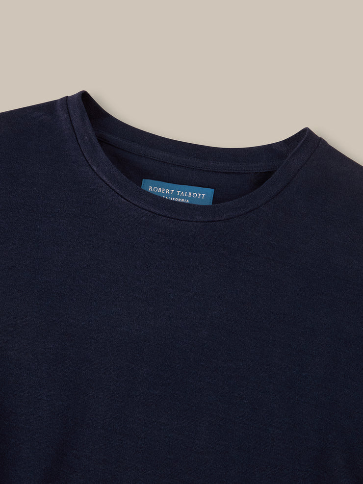 Davis Pique Linen Tee