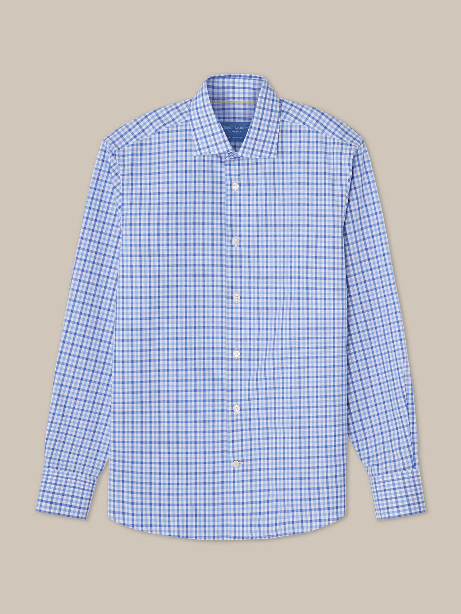 Reynolds Bold Check Shirt in Contemporary fit – Robert Talbott