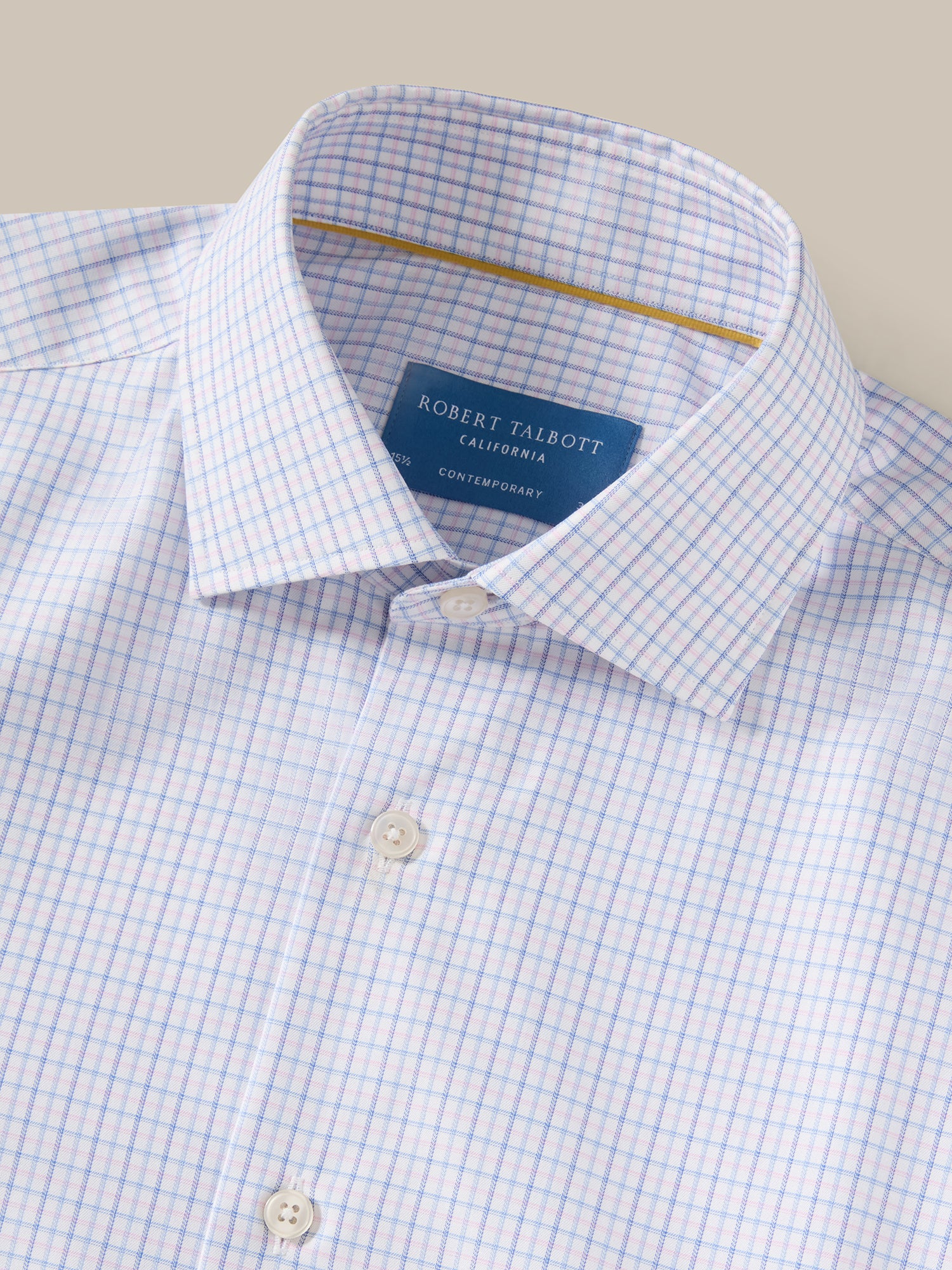 Reynolds Mini Tattersall Shirt in Contemporary fit