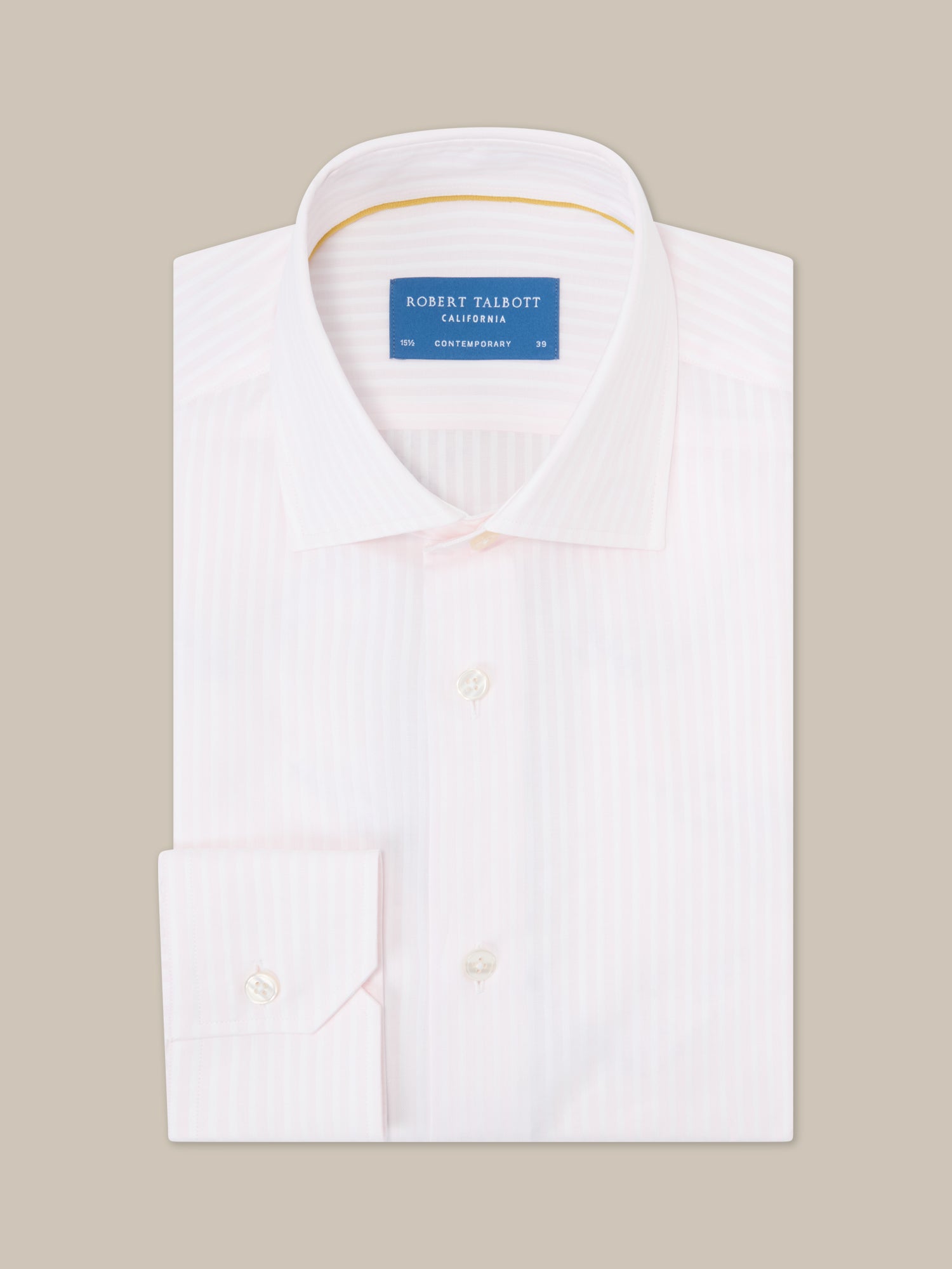 Reynolds Dobby Stripe Shirt in Contemporary fit