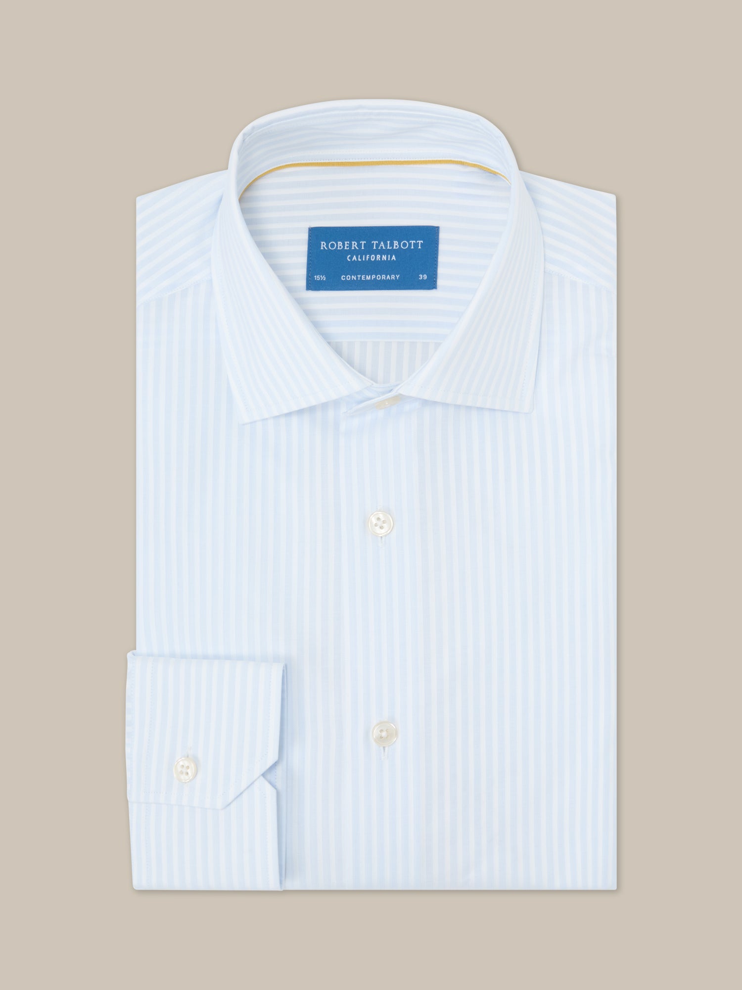 Reynolds Dobby Stripe Shirt in Contemporary fit