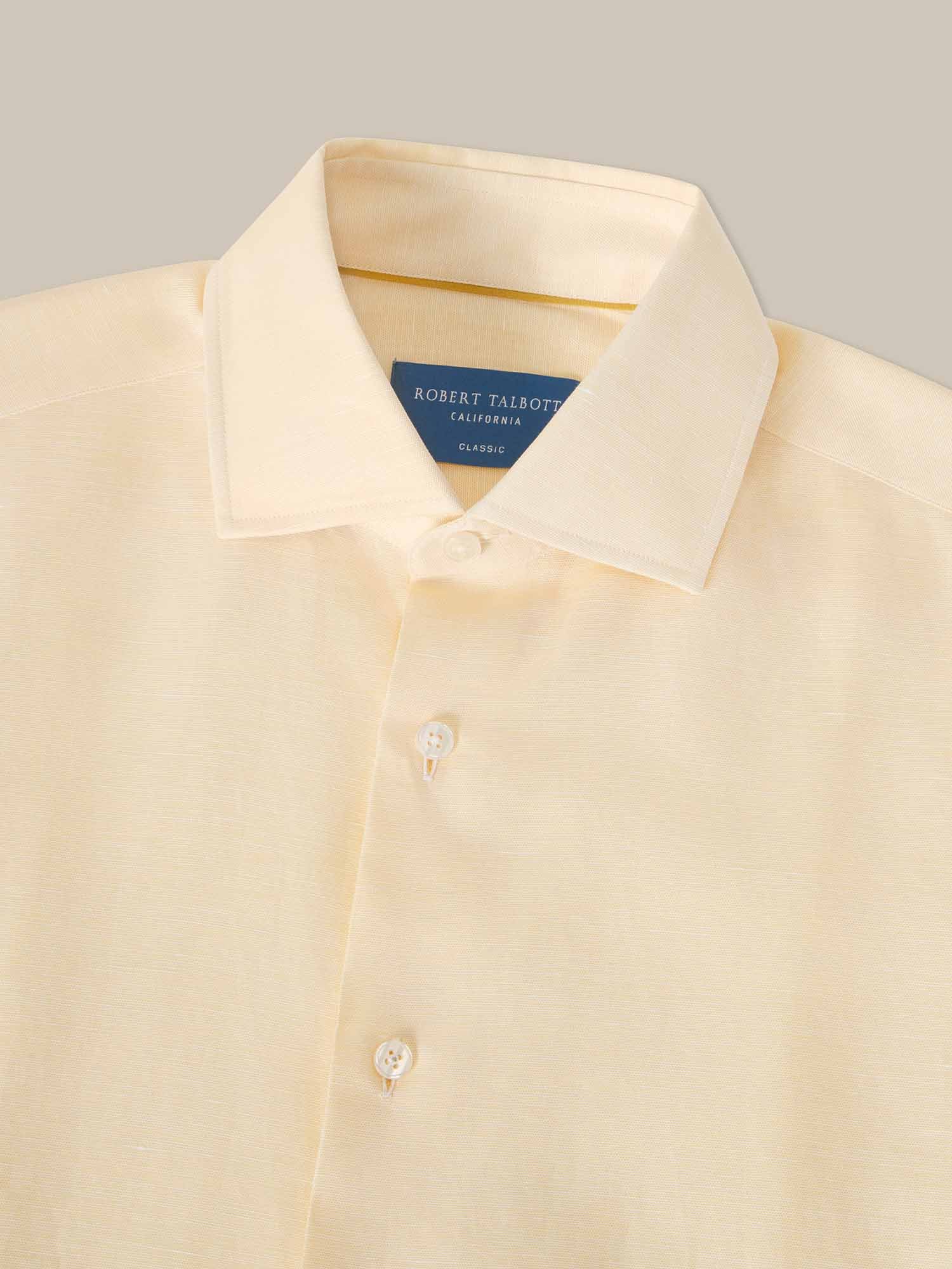Reynolds Cotton Linen Blend Shirt in Contemporary fit