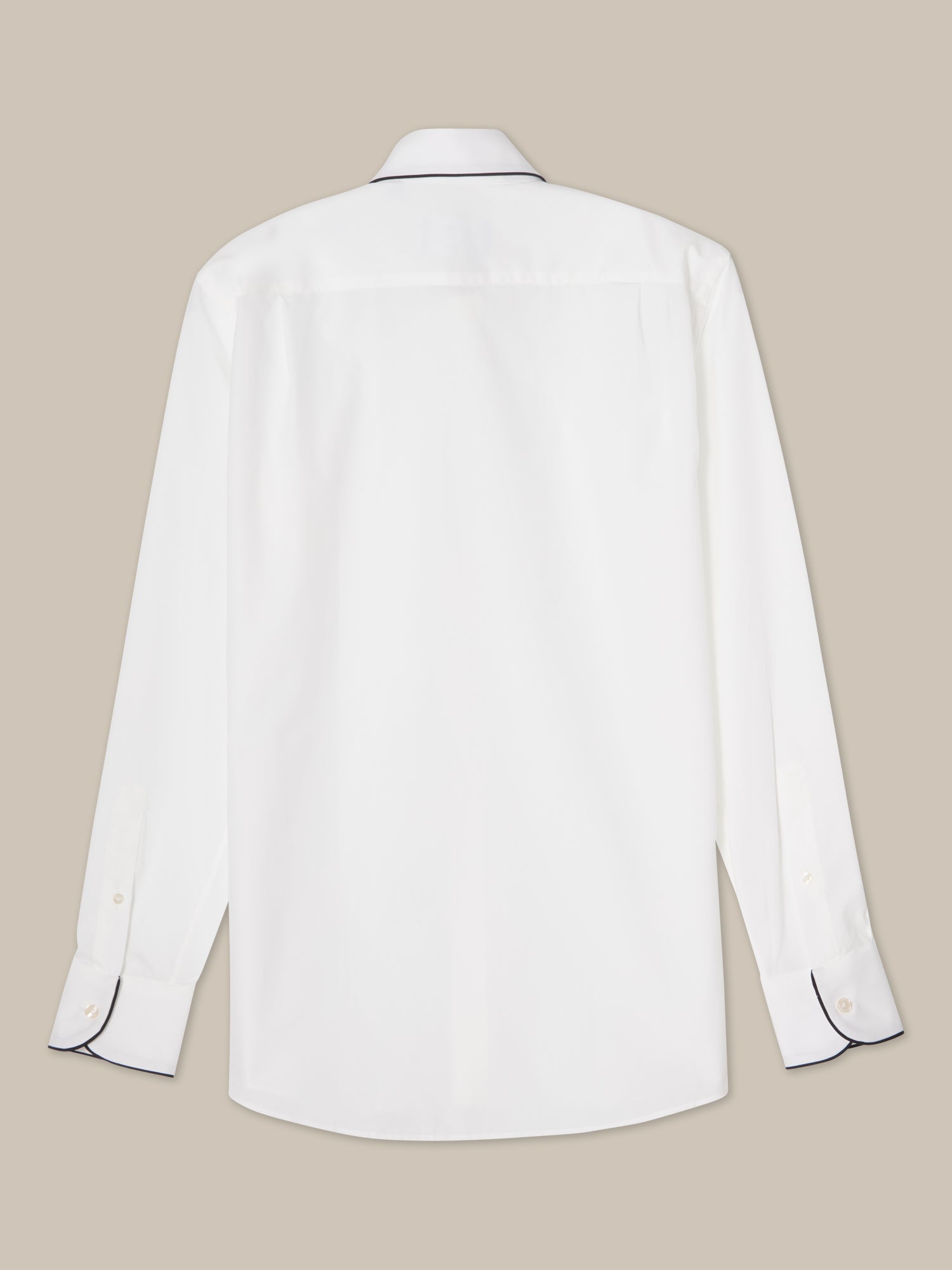 Reeves Piped Formal Shirt in Contemporary fit