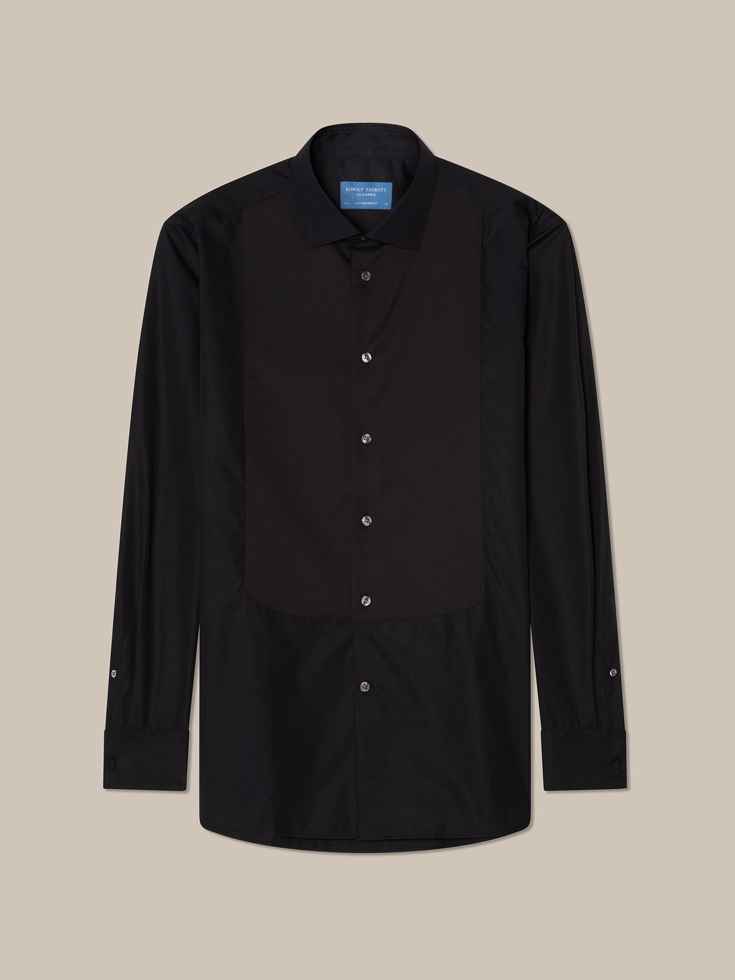 Reynolds Rib Bib Formal Shirt in Contemporary Fit