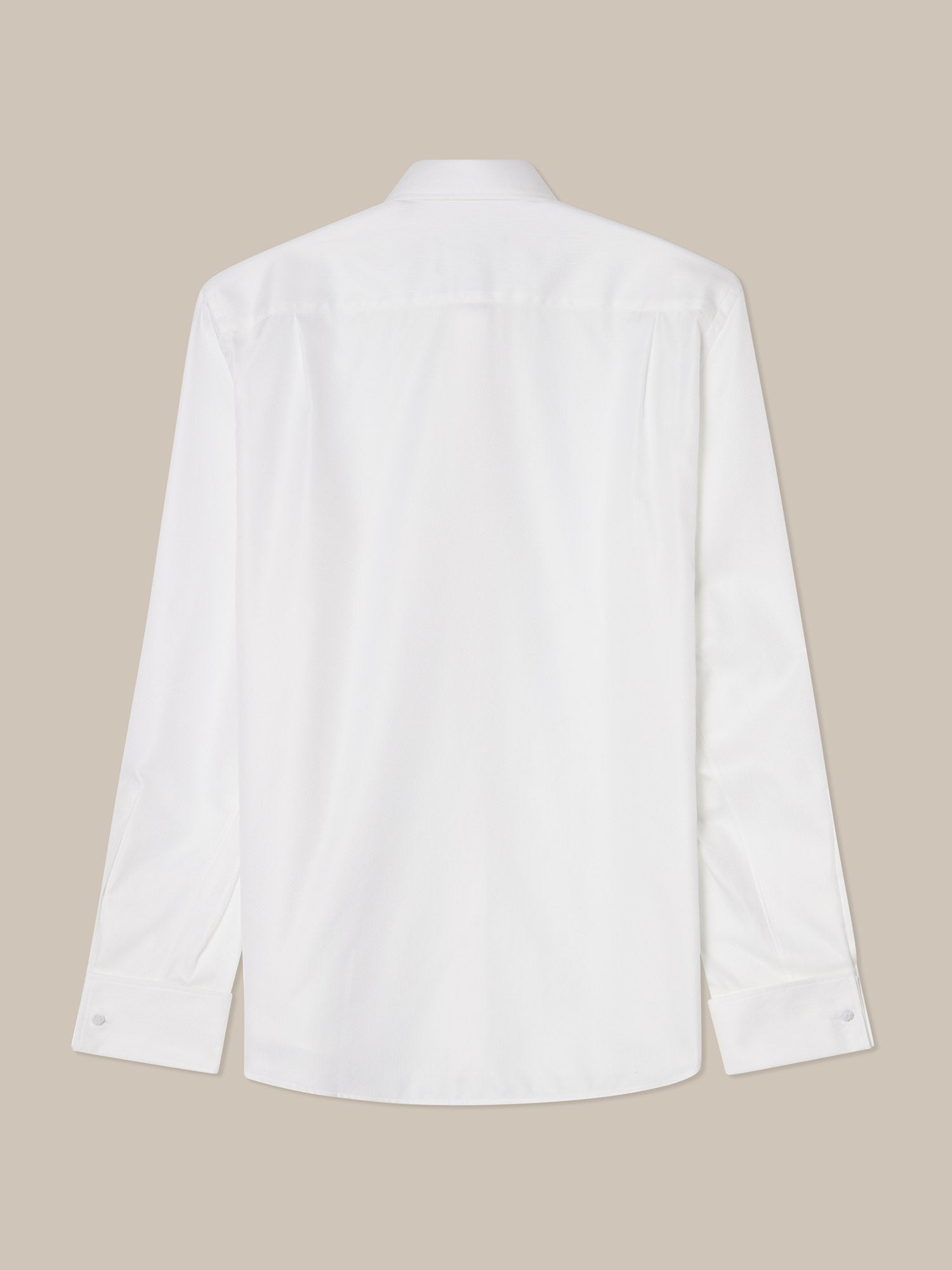 Reynolds Contemporary French Cuff Herringbone Shirt