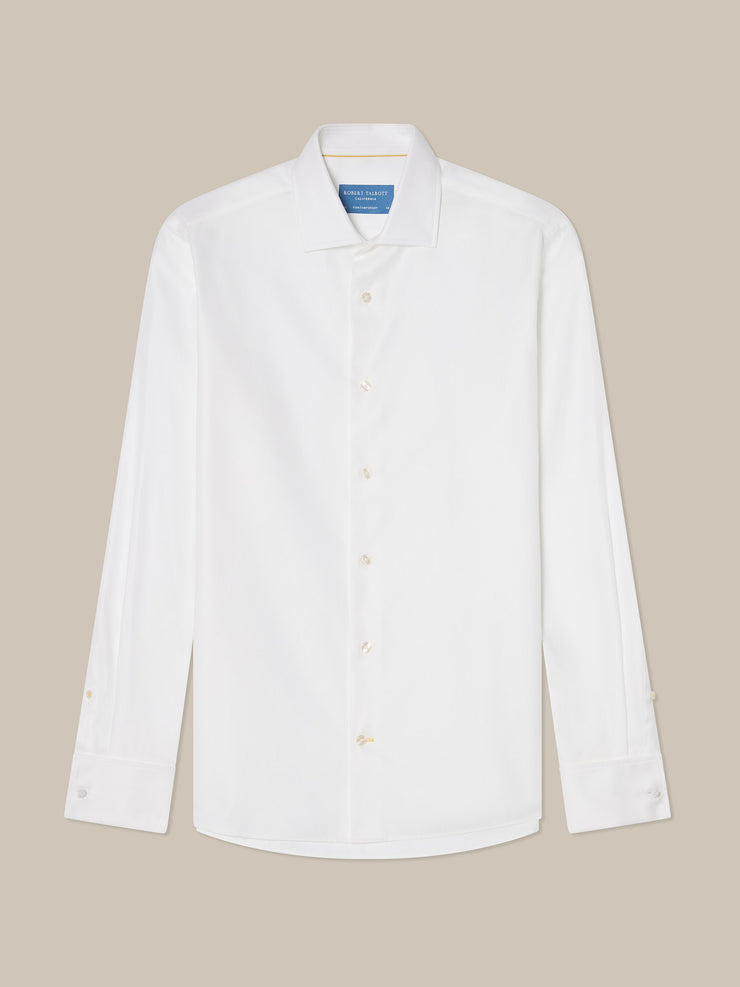 Reynolds French Cuff Herringbone Shirt