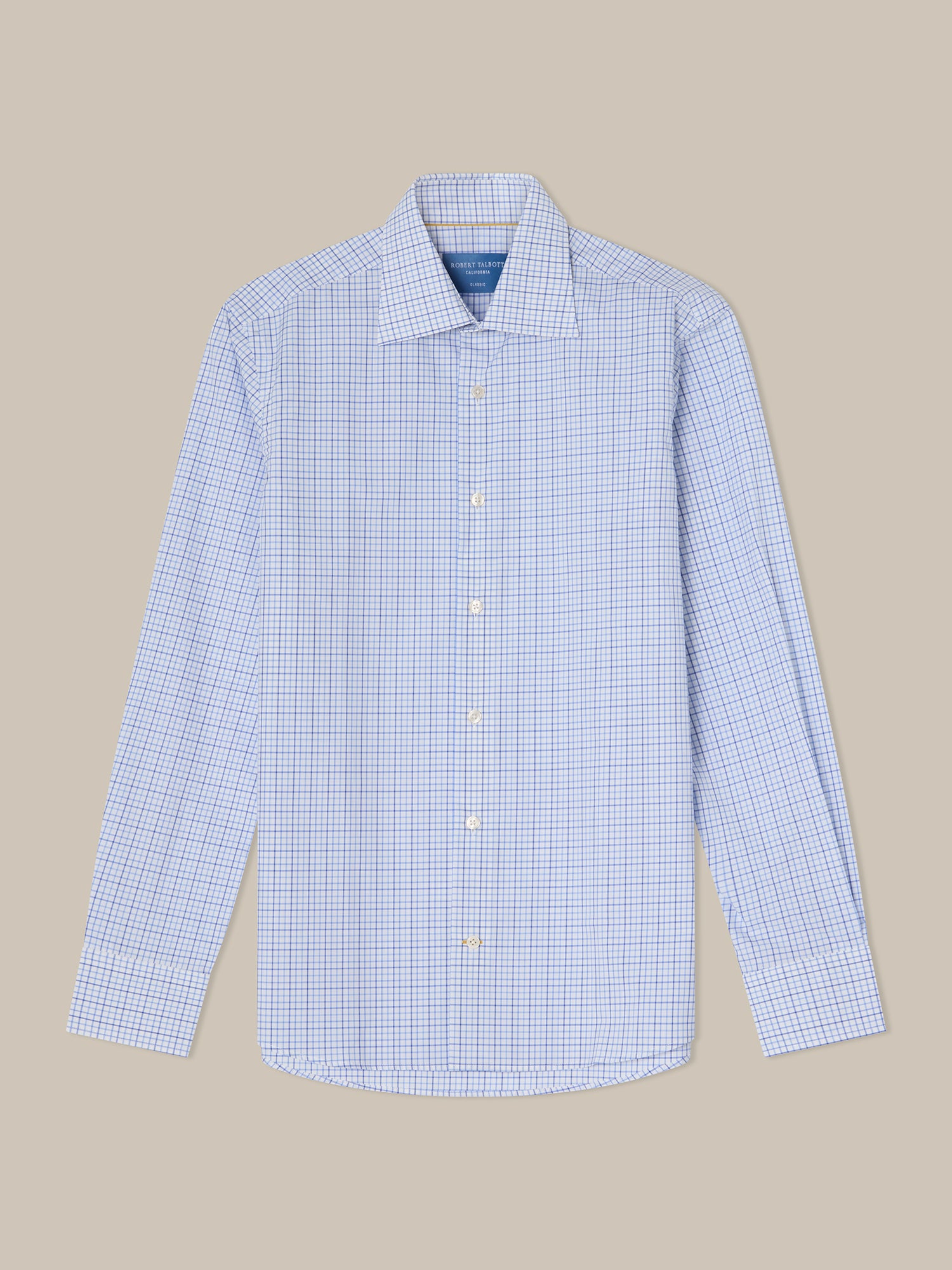 Madison Check Light Weight Poplin Shirt in Contemporary fit