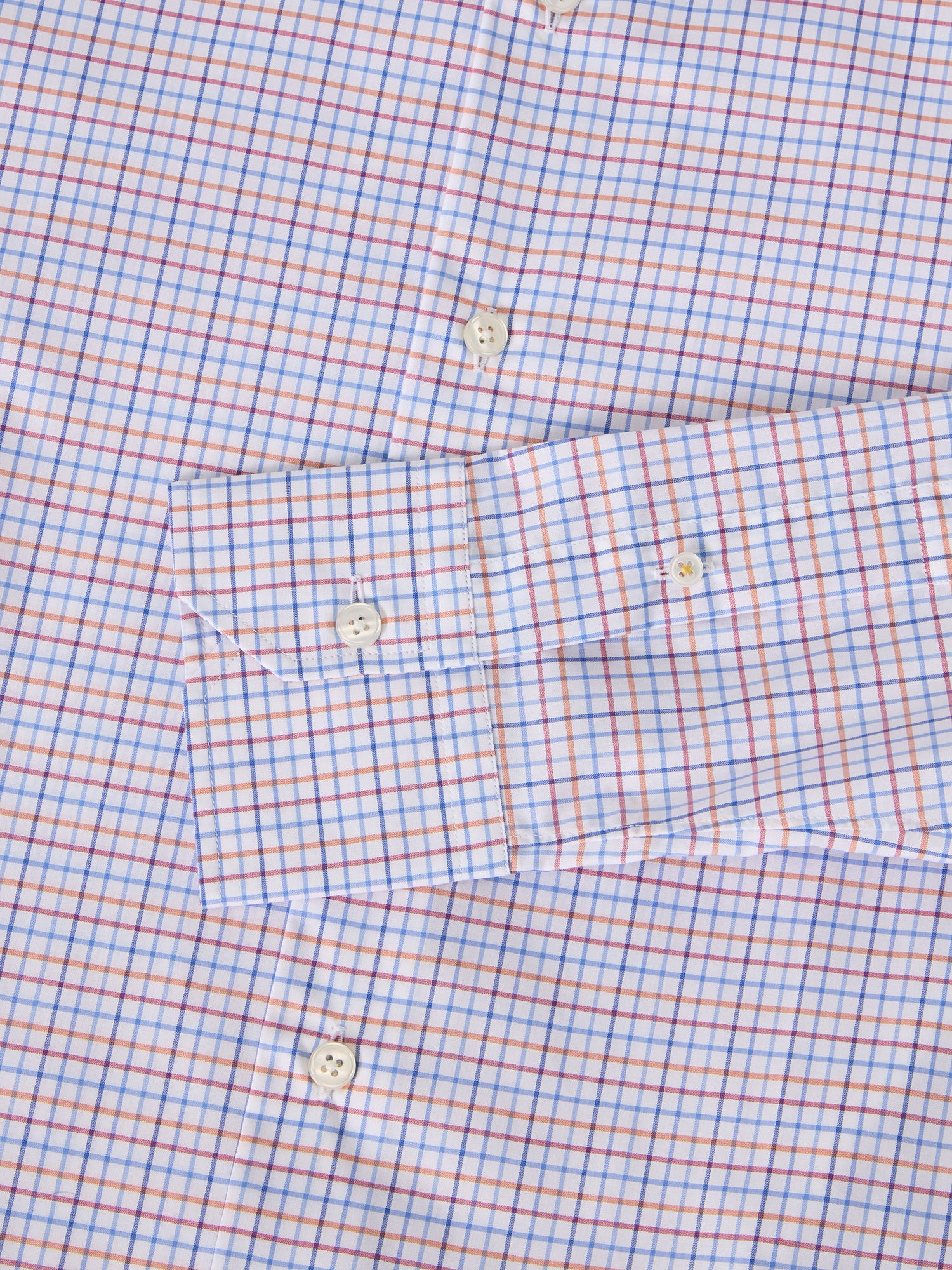 Madison Check Light Weight Poplin Shirt in Contemporary fit