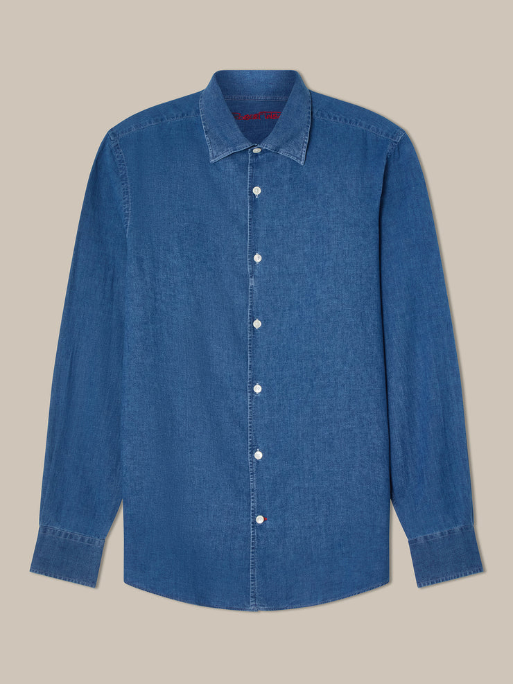 Morgan Linen-Cotton Shirt