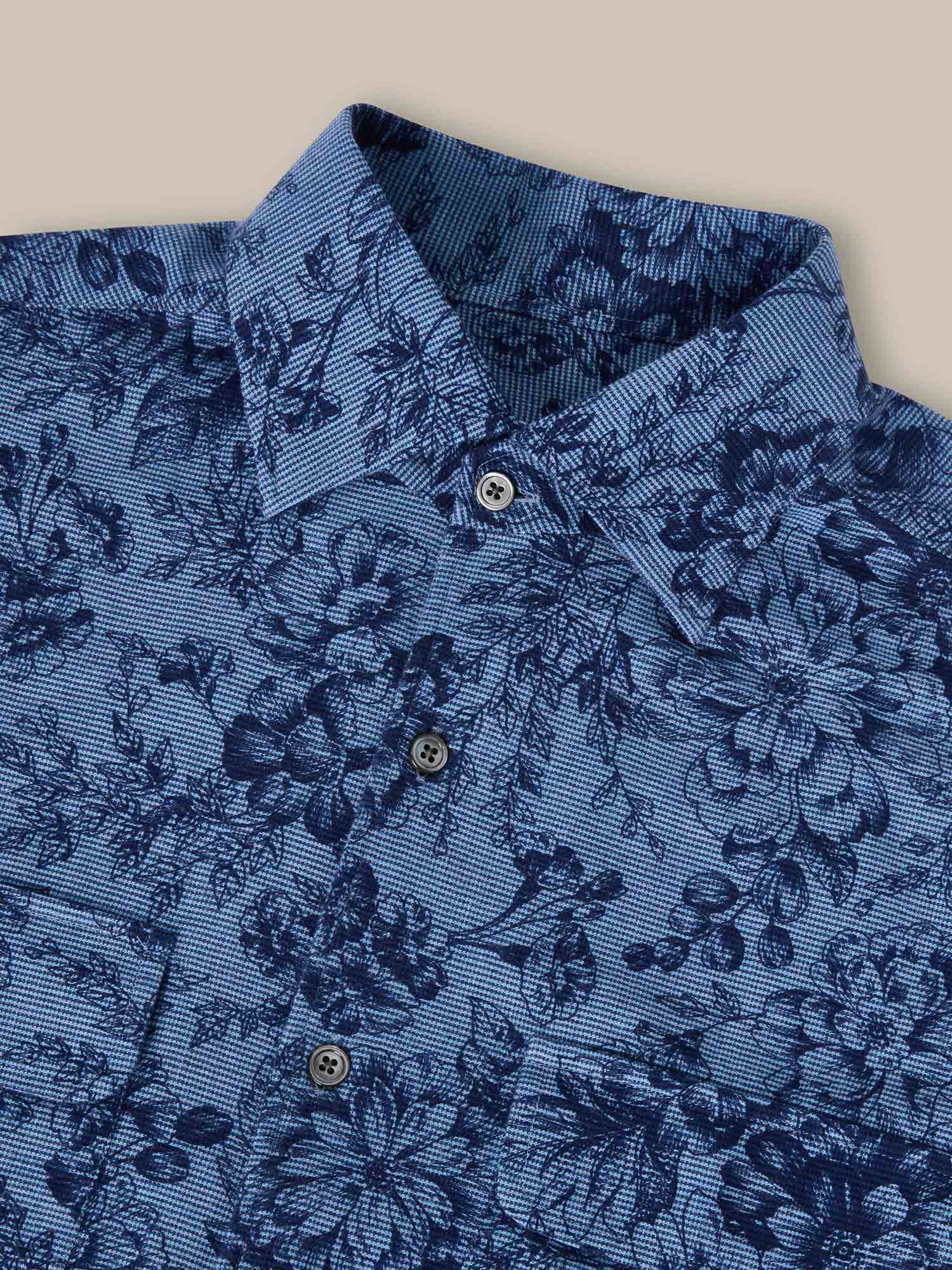 Morgan Floral Print Brushed Shirt