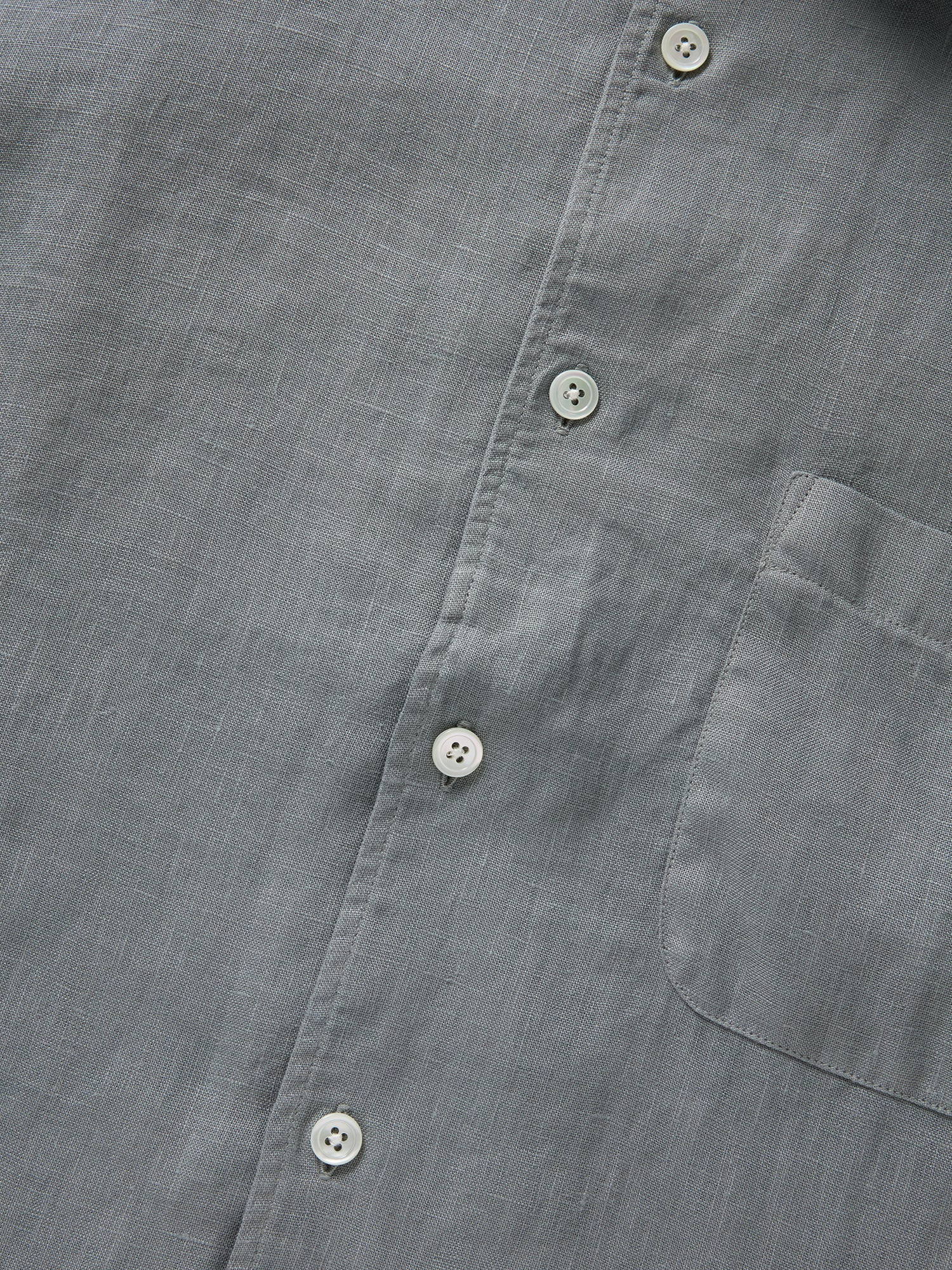 Morgan Short Sleeve Linen Shirt