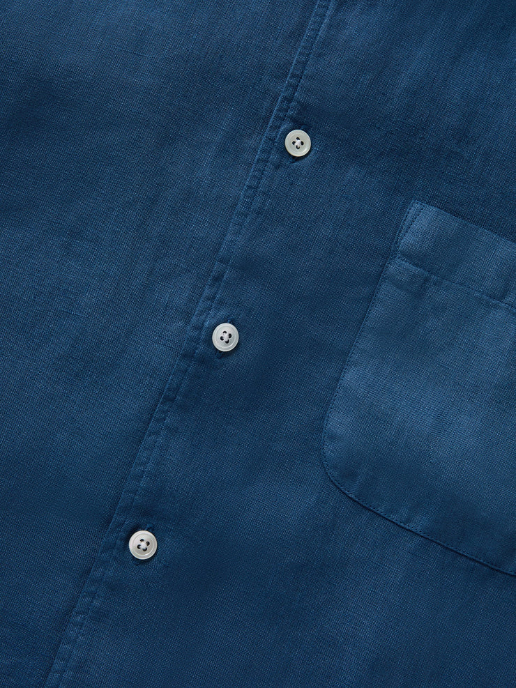 Morgan Short Sleeve Linen Shirt