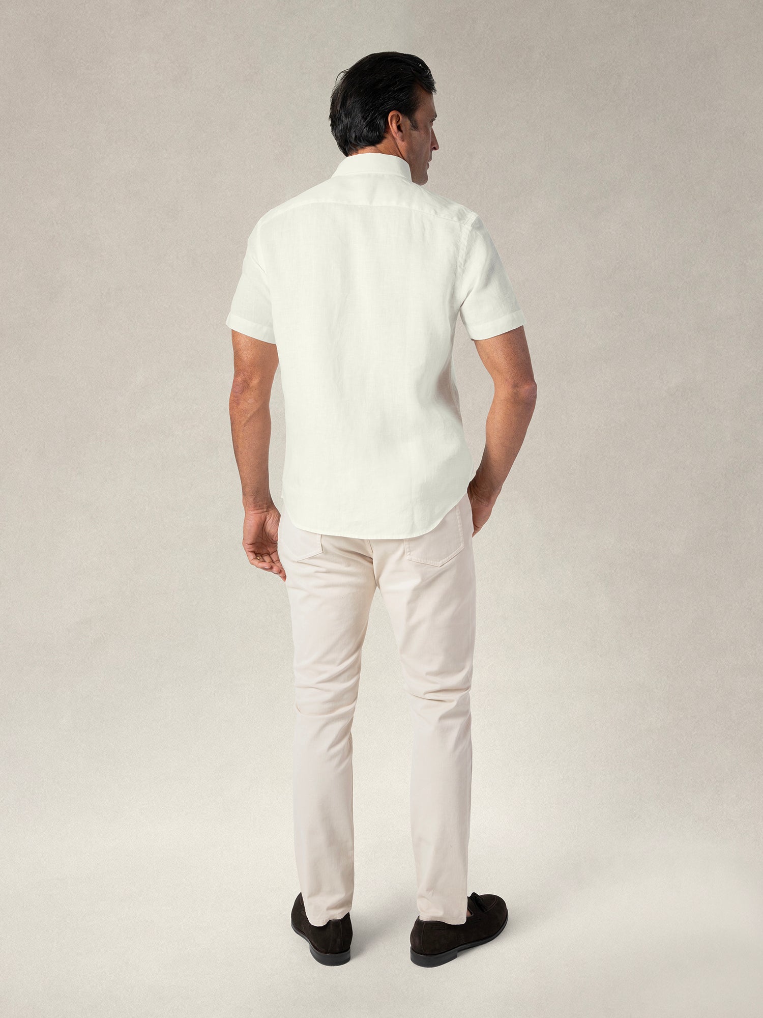 Morgan Short Sleeve Linen Shirt