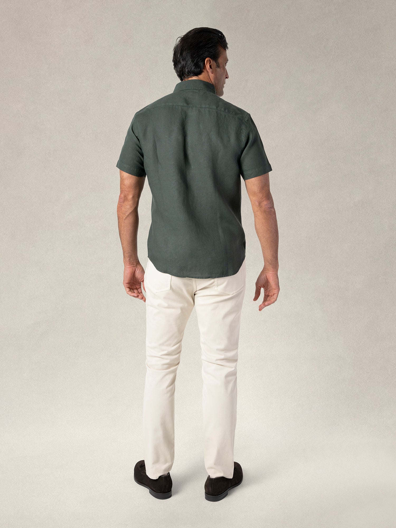 Morgan Short Sleeve Linen Shirt image
