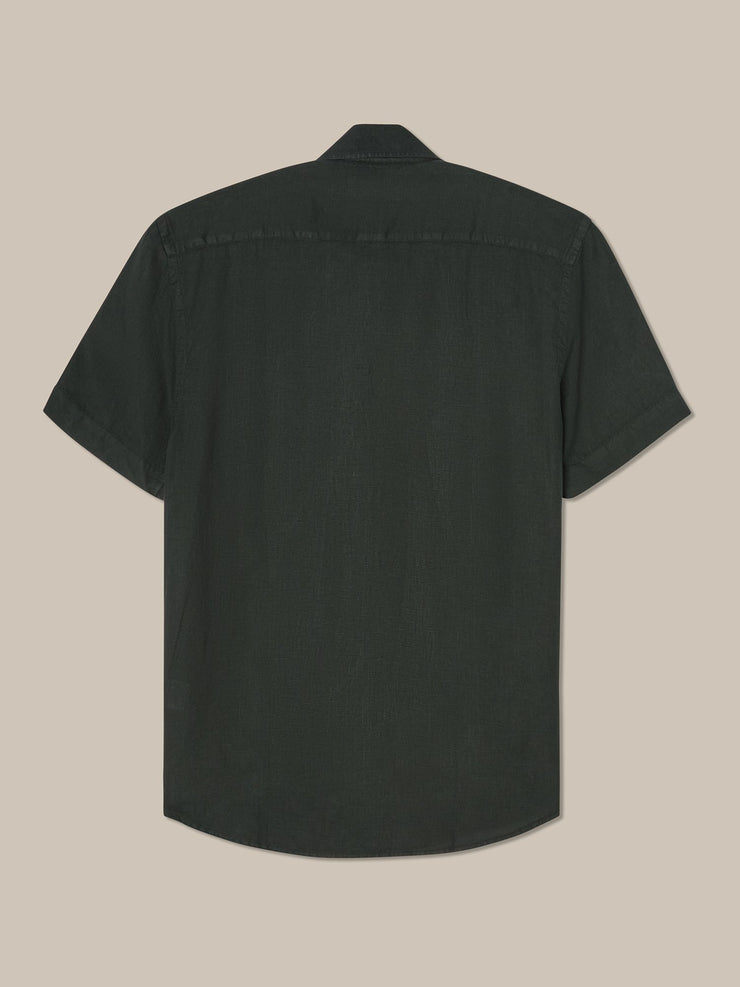 Morgan Short Sleeve Linen Shirt