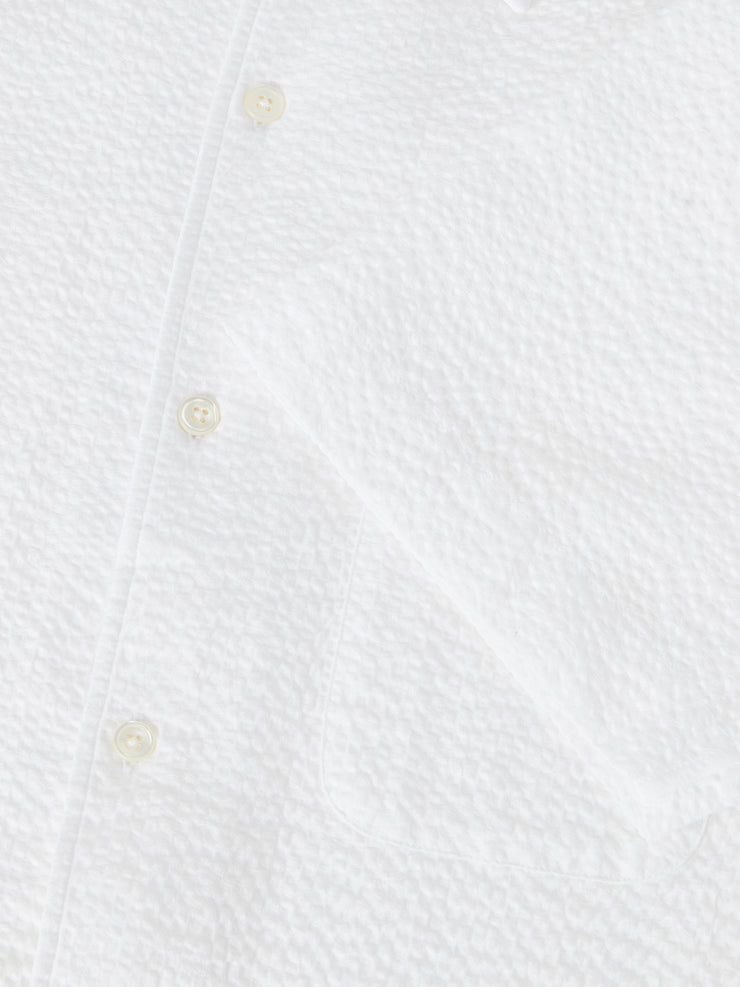 Morgan Paisley Jacquard Seersucker Short Sleeve Shirt