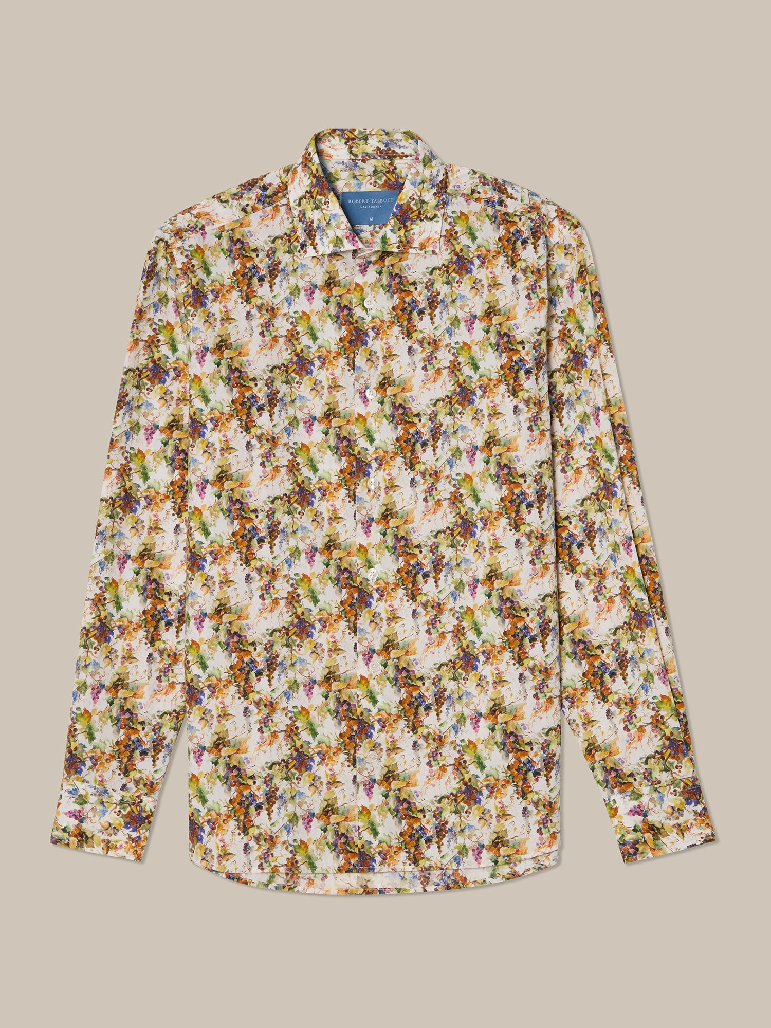 Reynolds Vineyard Print Poplin Shirt image