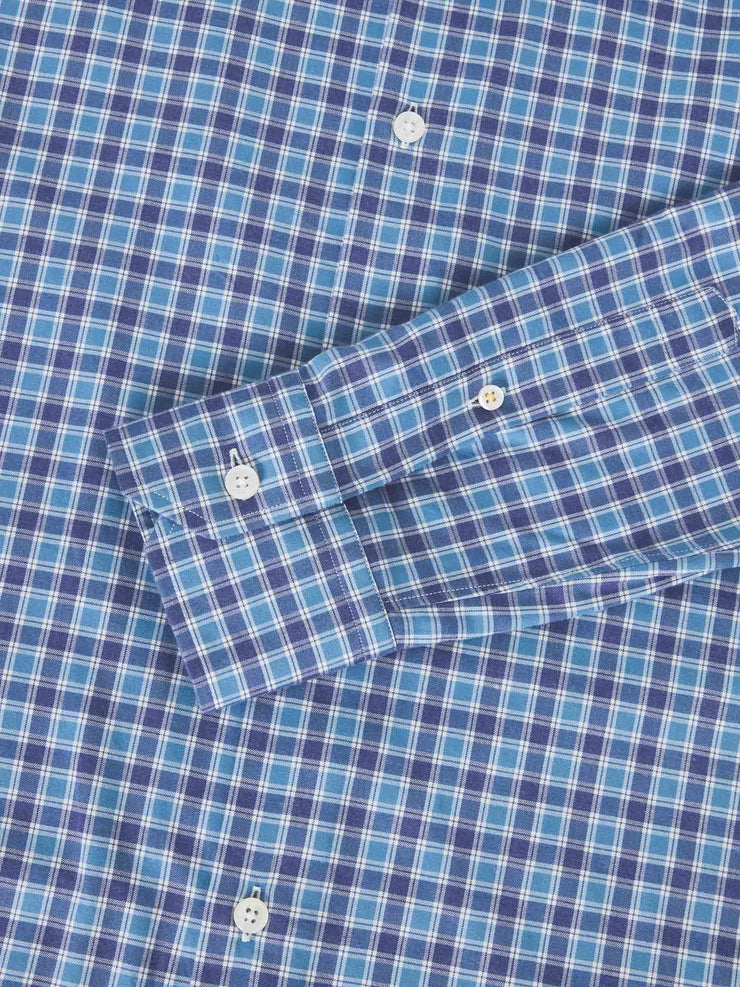 Reynolds Ultra Light Weight Brushed Multi Check Shirt