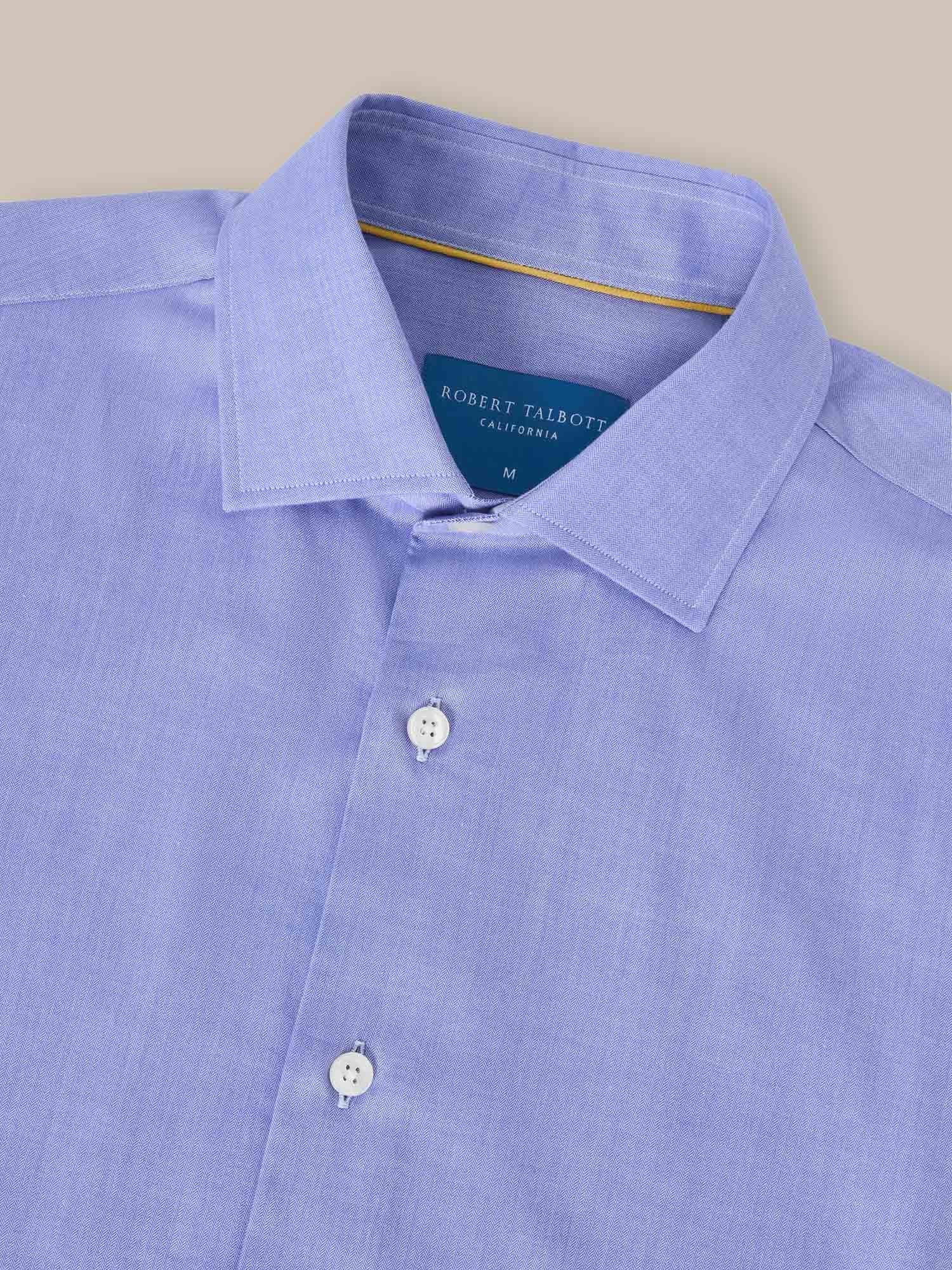 Reynolds Ultra Light Weight Brushed Herringbone Shirt image