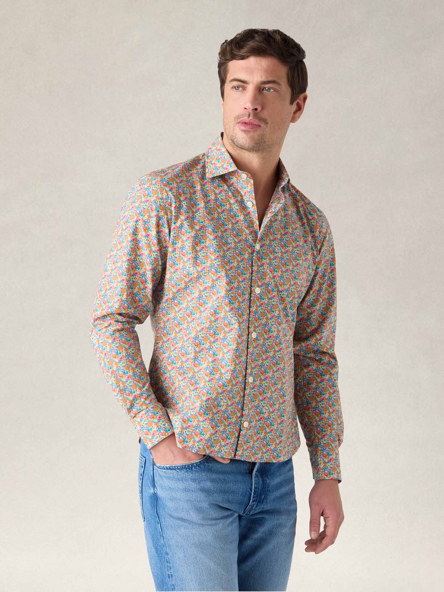 Reynolds Printed Floral Shirt