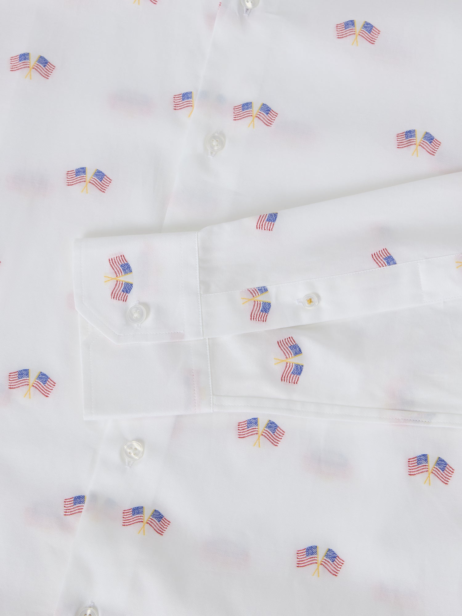 Reynolds Flag Fil Coupe Twill Shirt