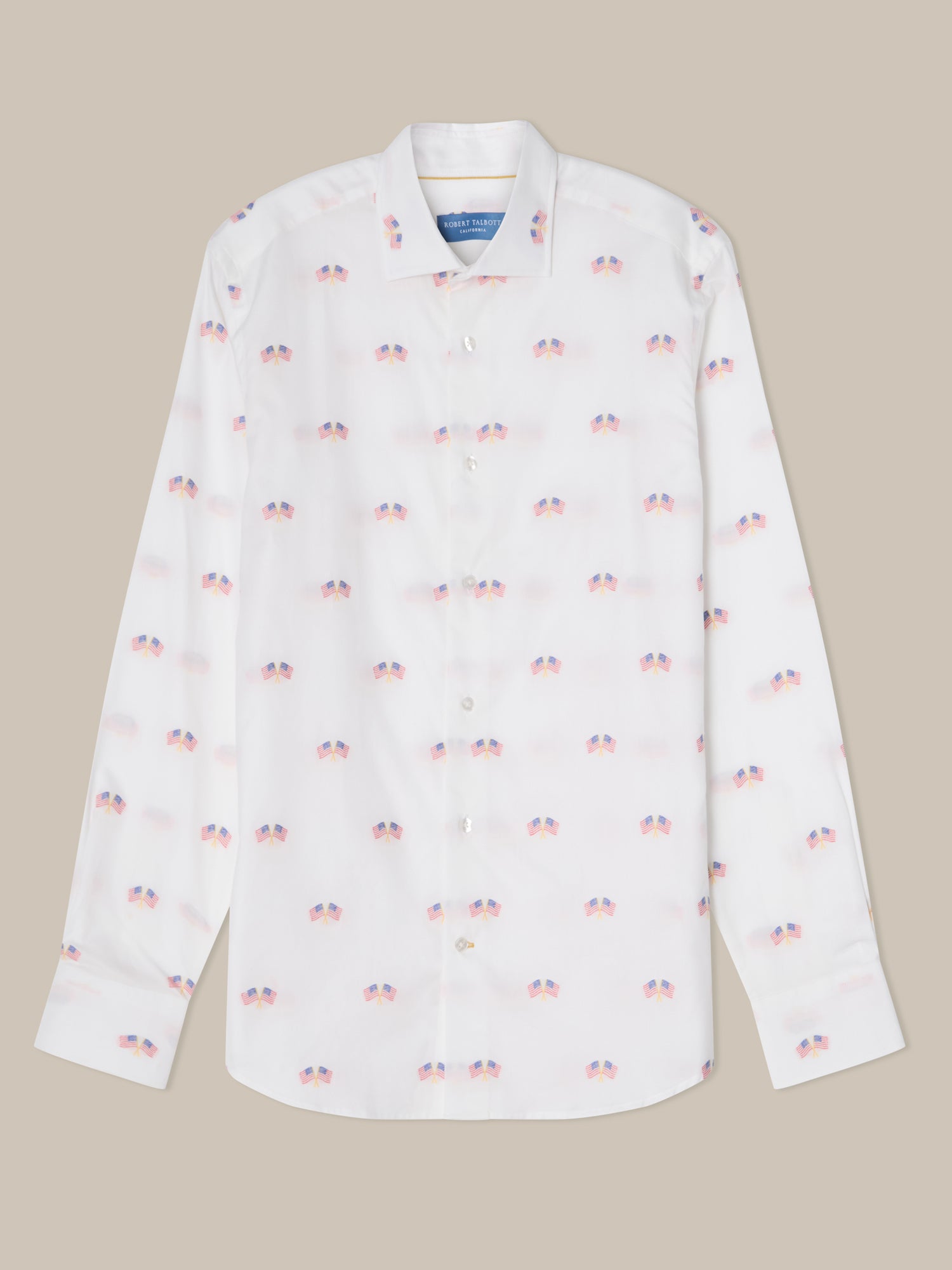 Reynolds Flag Fil Coupe Twill Shirt image