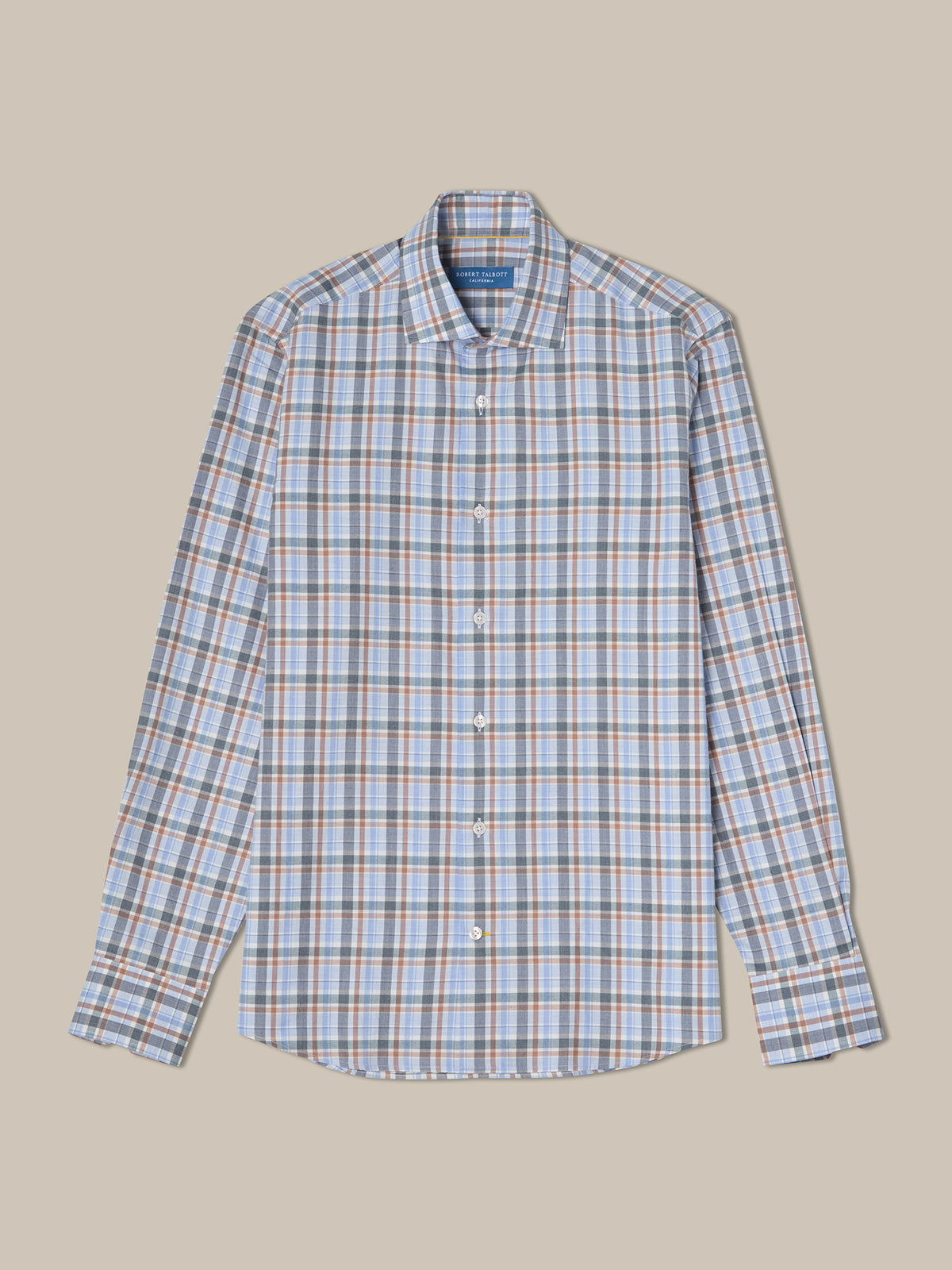 Reynolds Ultra Light Weight Brushed Plaid Shirt image