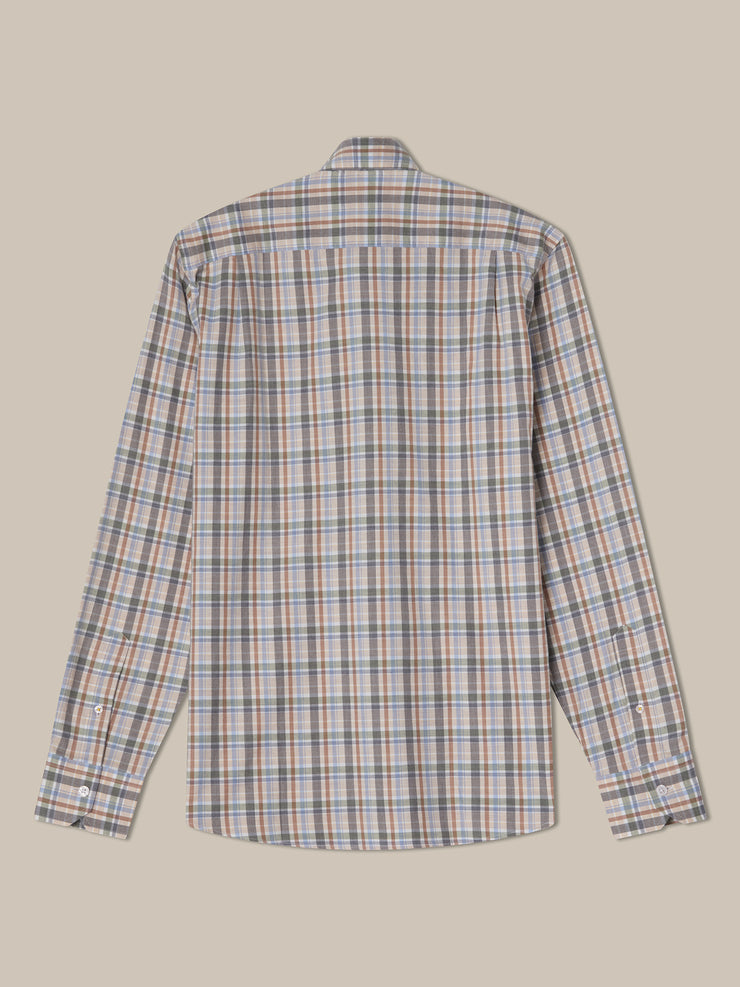 Reynolds Ultra Light Weight Brushed Plaid Shirt