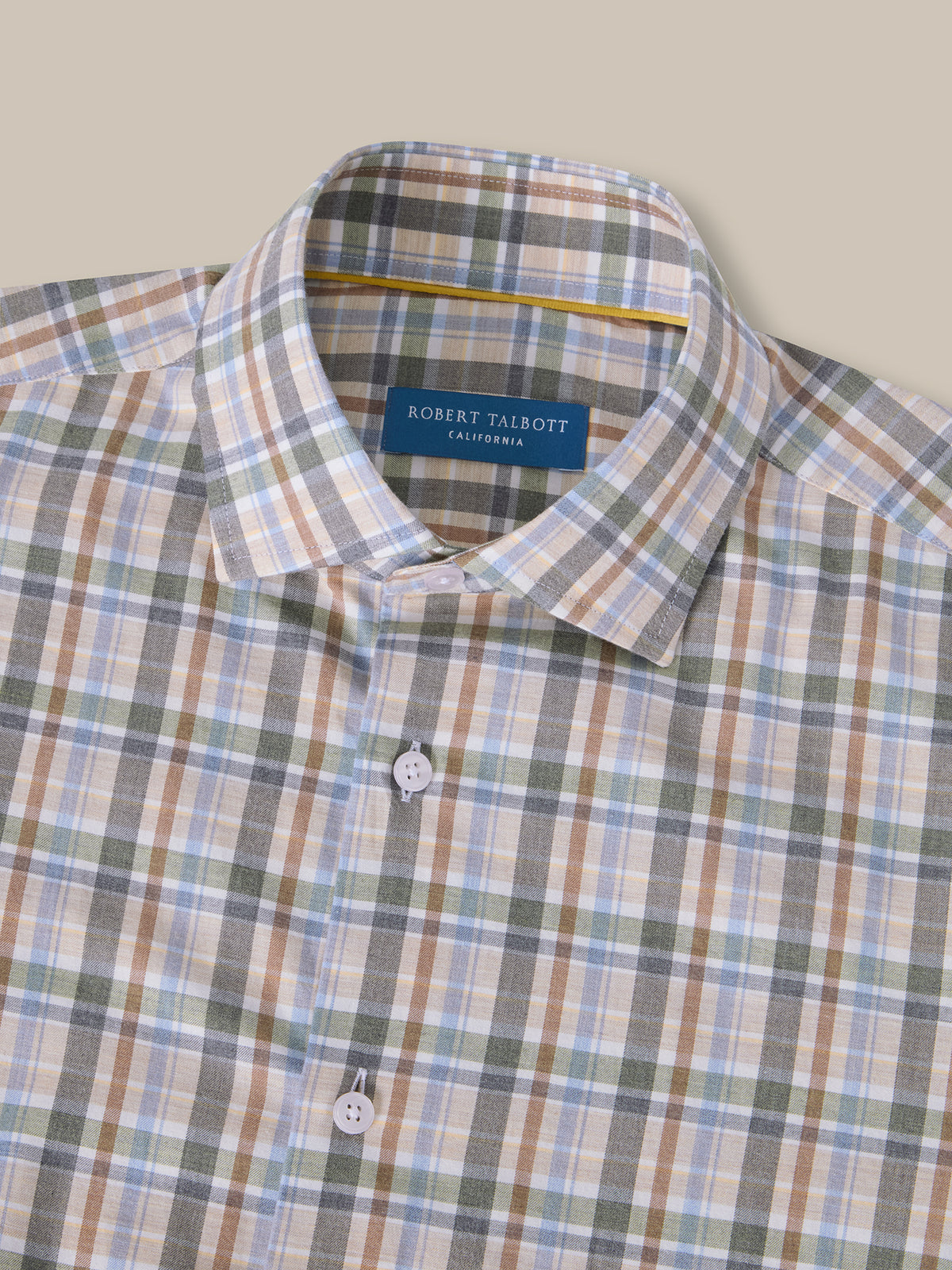 Reynolds Ultra Light Weight Brushed Plaid Shirt image